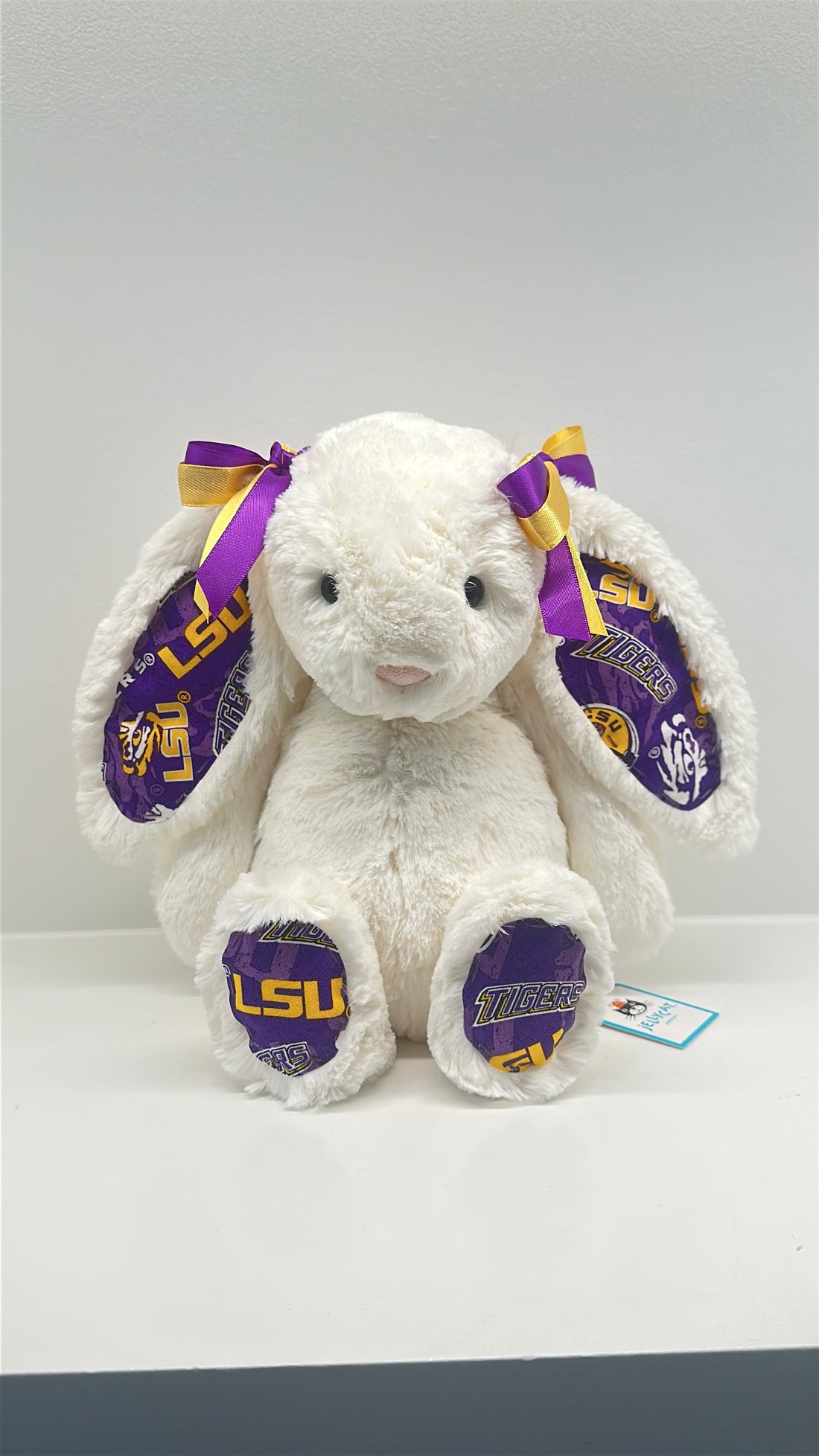 Louisiana State University (LSU) College Jellycat Bunny