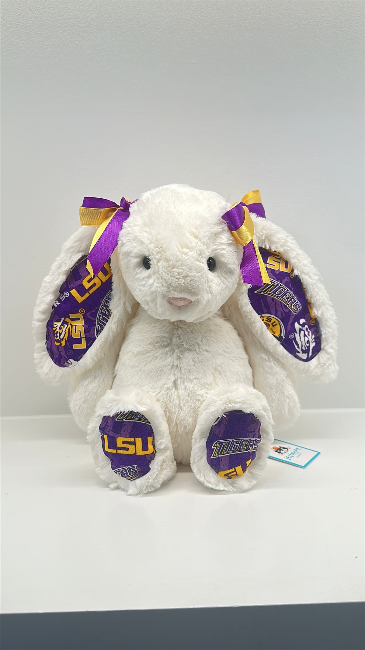 Louisiana State University (LSU) College Jellycat Bunny