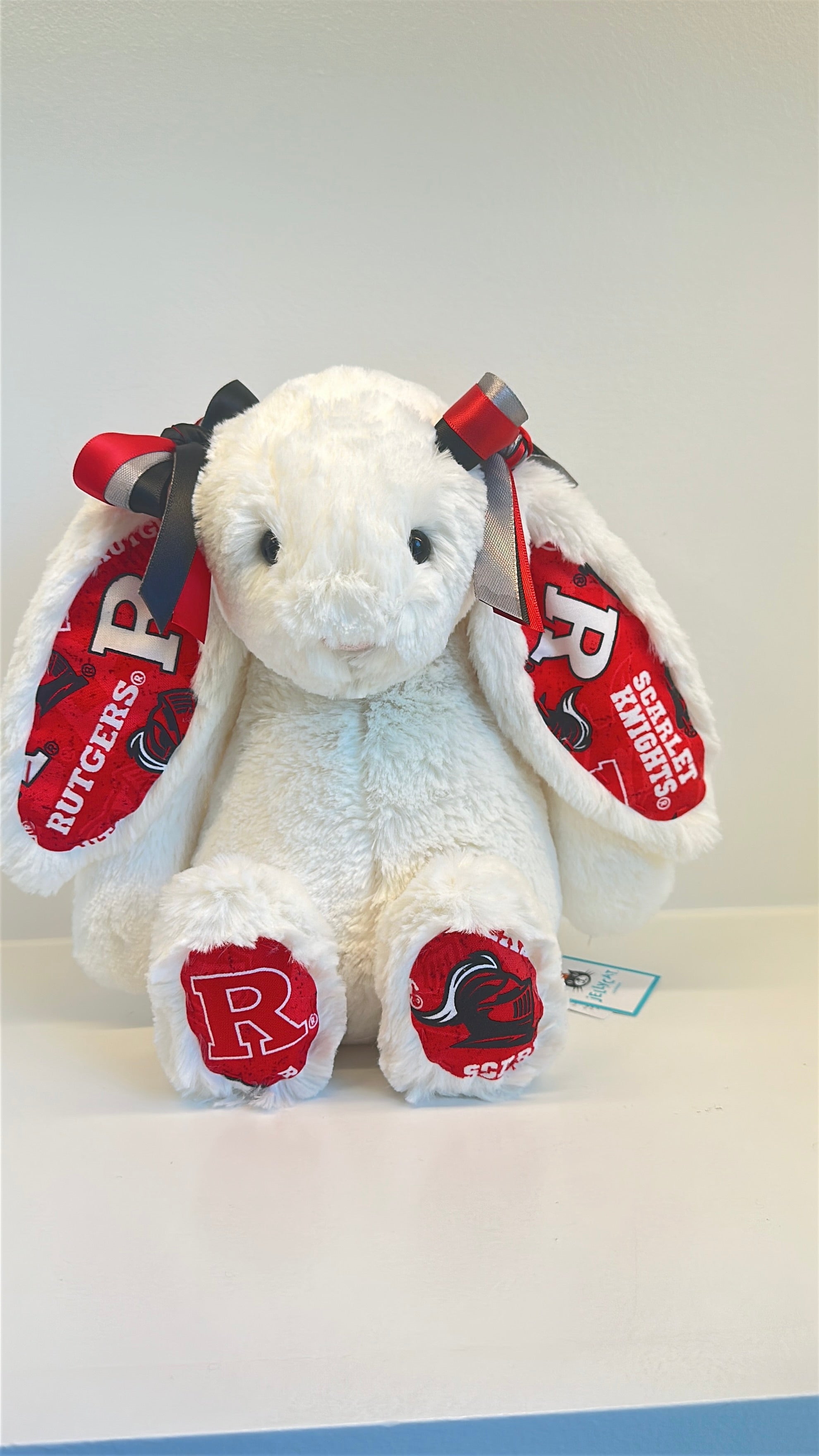 Rutgers University Fully Custom Jellycat Bunny