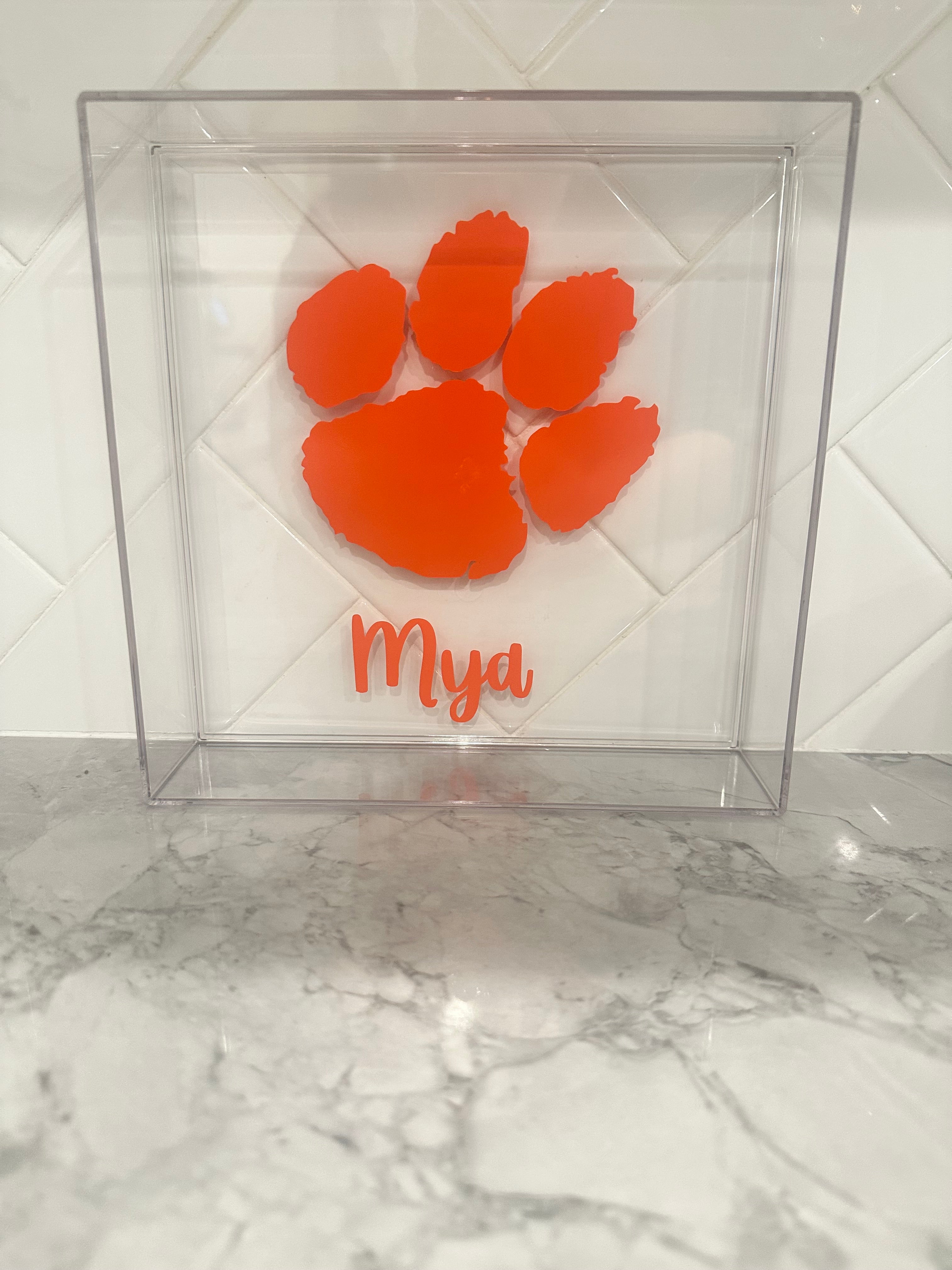Customizable Acrylic Trays, College Acceptance Gifts, Personalized Graduation Gift, College Gifts, High School Graduation Gift, College Merch, Dorm Decor