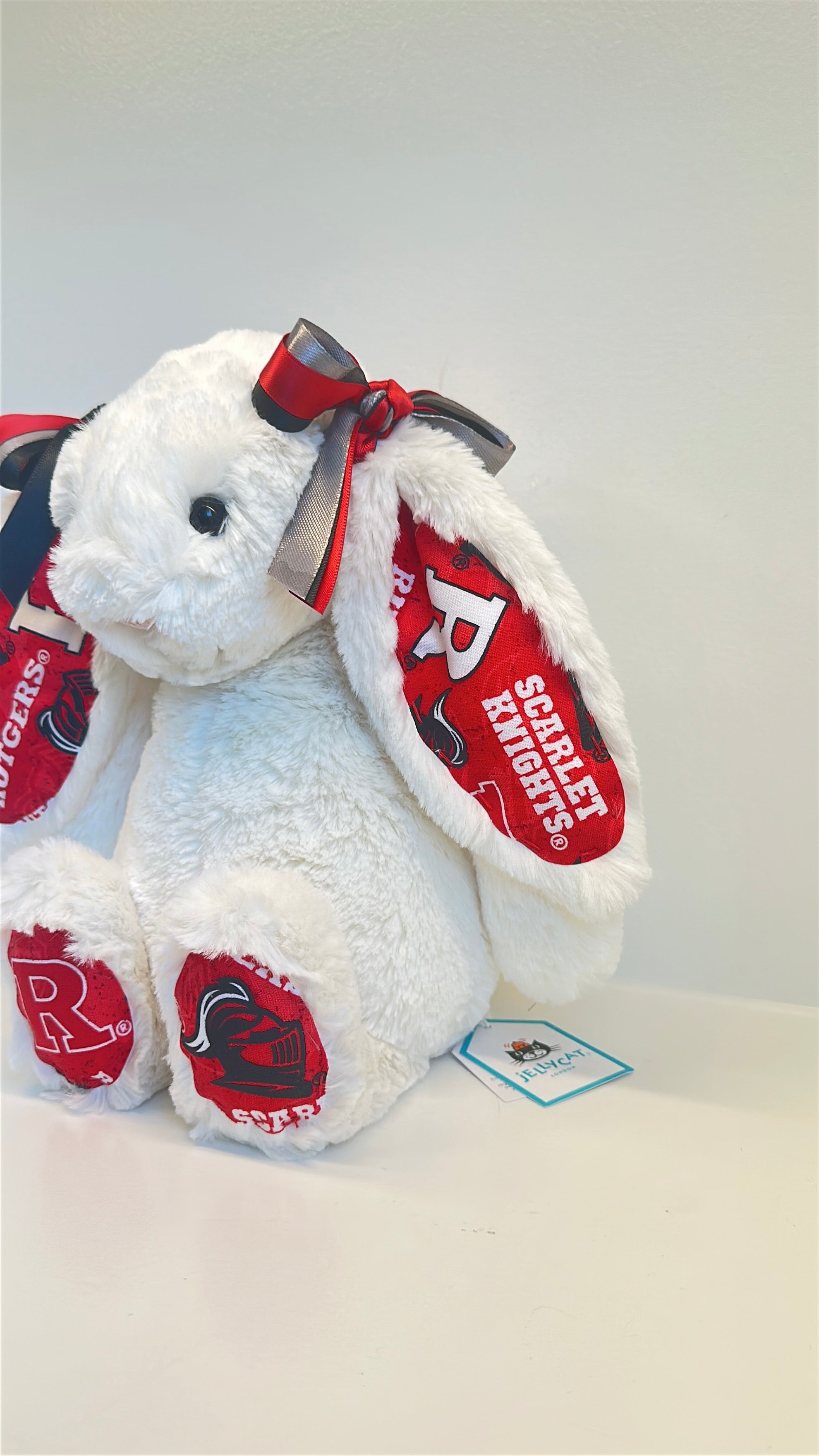 Rutgers University Fully Custom Jellycat Bunny