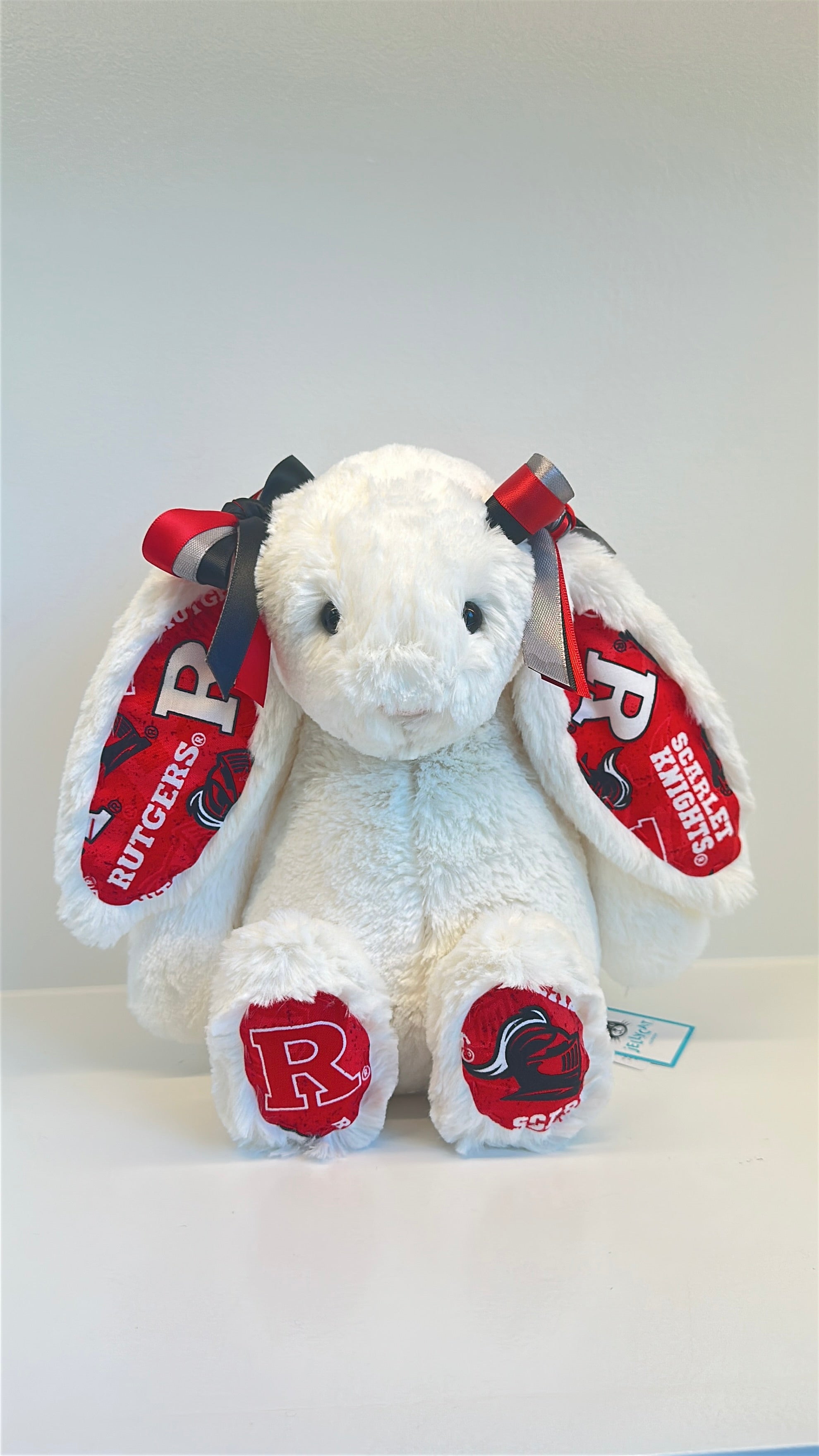 Rutgers University Fully Custom Jellycat Bunny