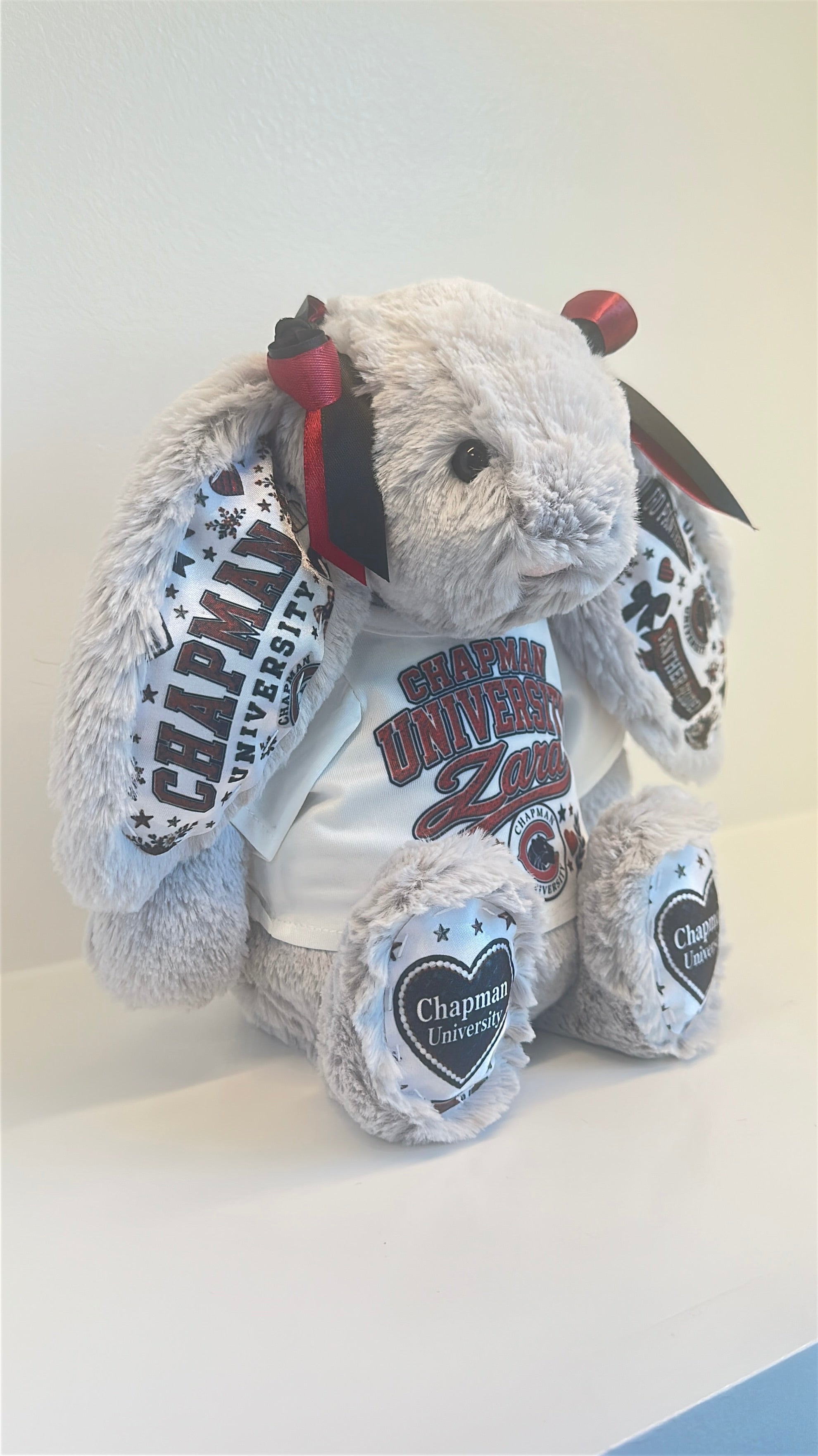 Chapman University Fully Custom Jellycat Bunny