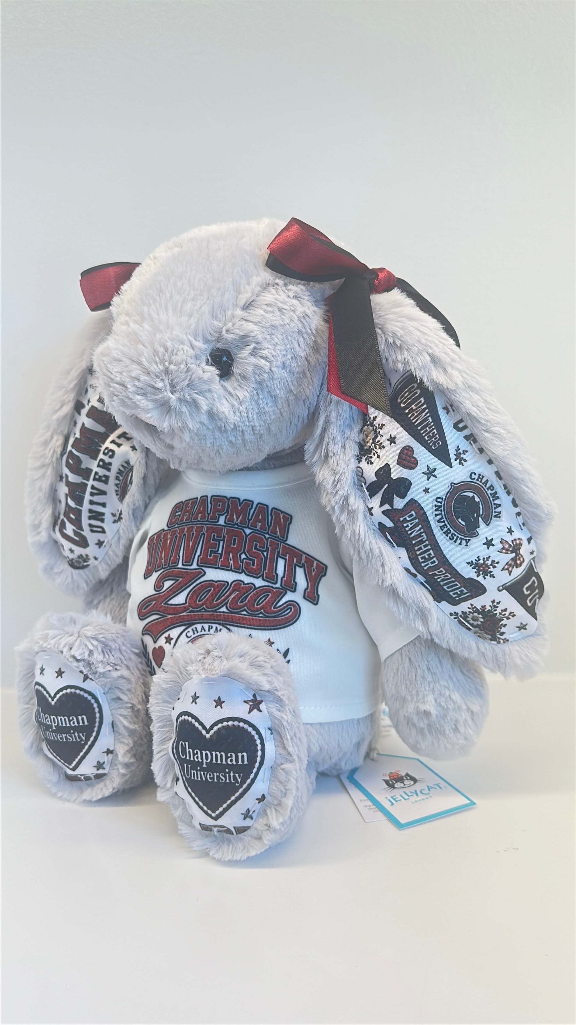 Chapman University Fully Custom Jellycat Bunny