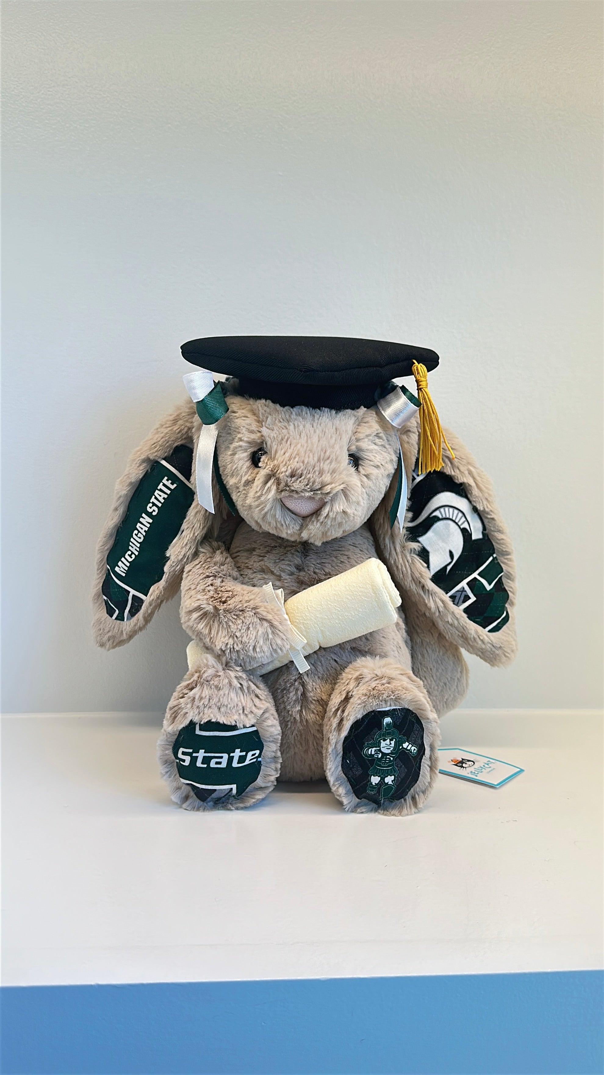 Licensed College Jellycat Bunny