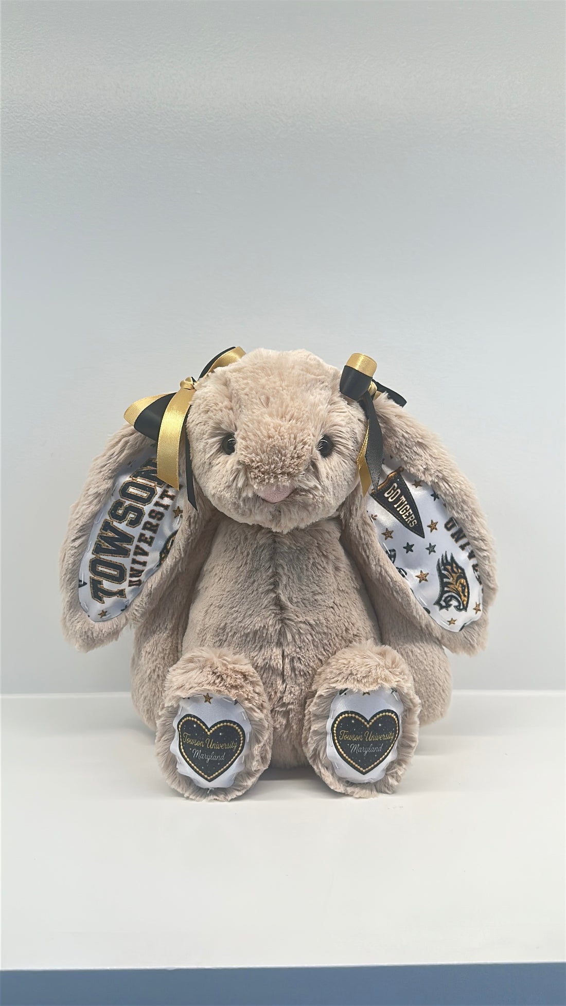 Towson University Fully Custom Jellycat Bunny