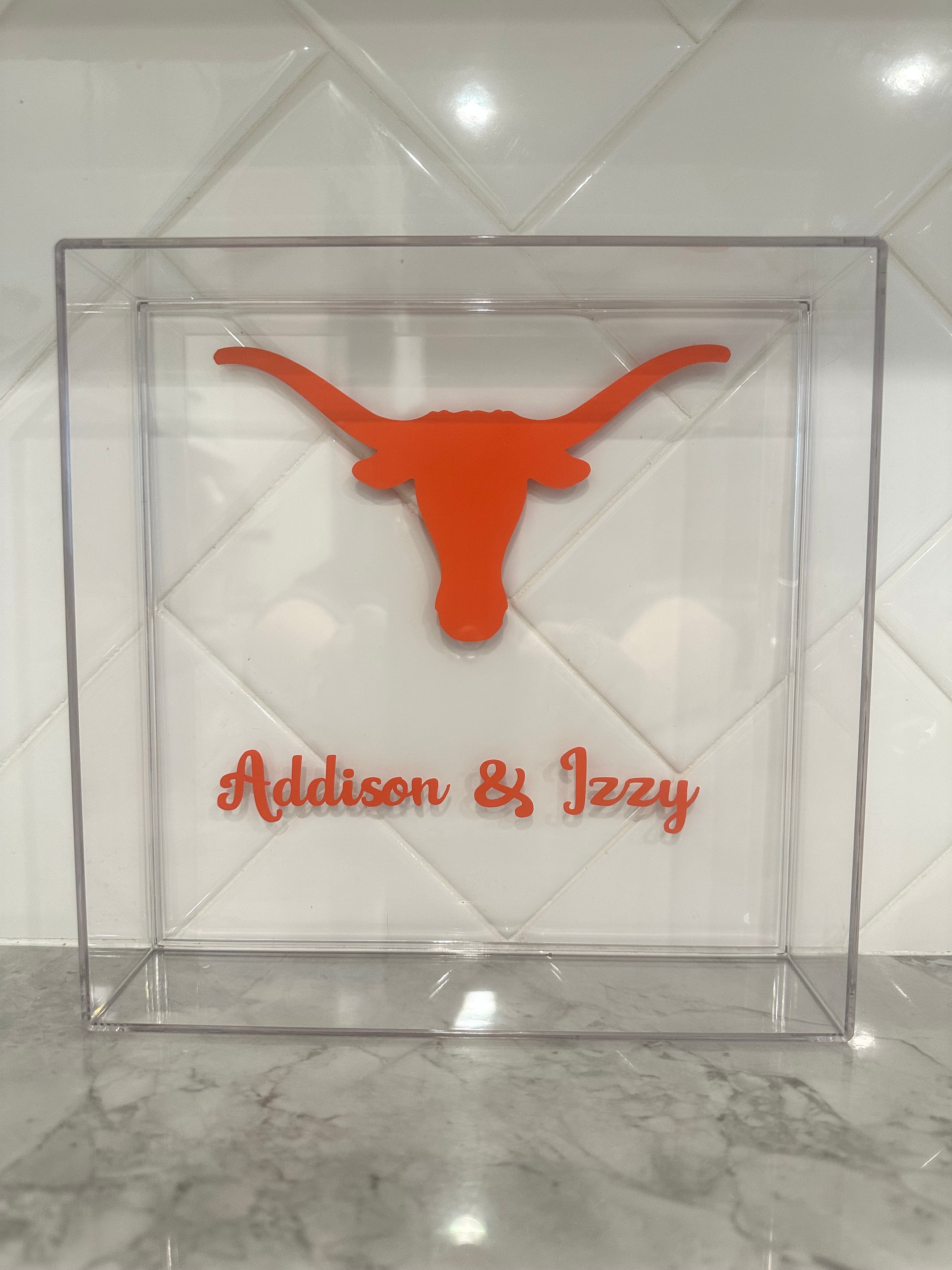 Customizable Acrylic Trays, College Acceptance Gifts, Personalized Graduation Gift, College Gifts, High School Graduation Gift, College Merch, Dorm Decor