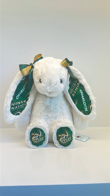 University of North Carolina at Charlotte (UNC Charlotte) College Jellycat Bunny
