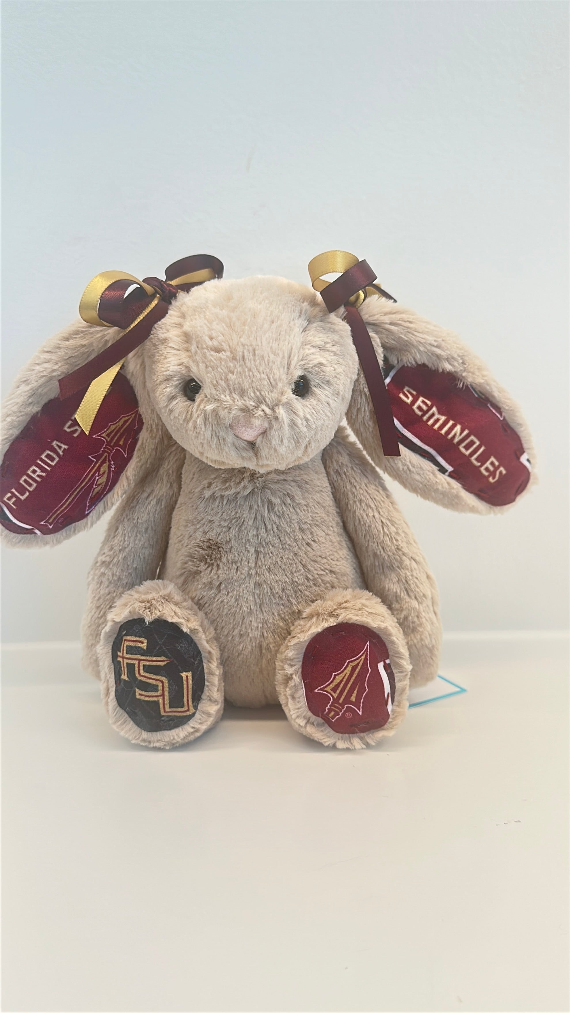 Florida State University Custom College Jellycat Bashful Bunny
