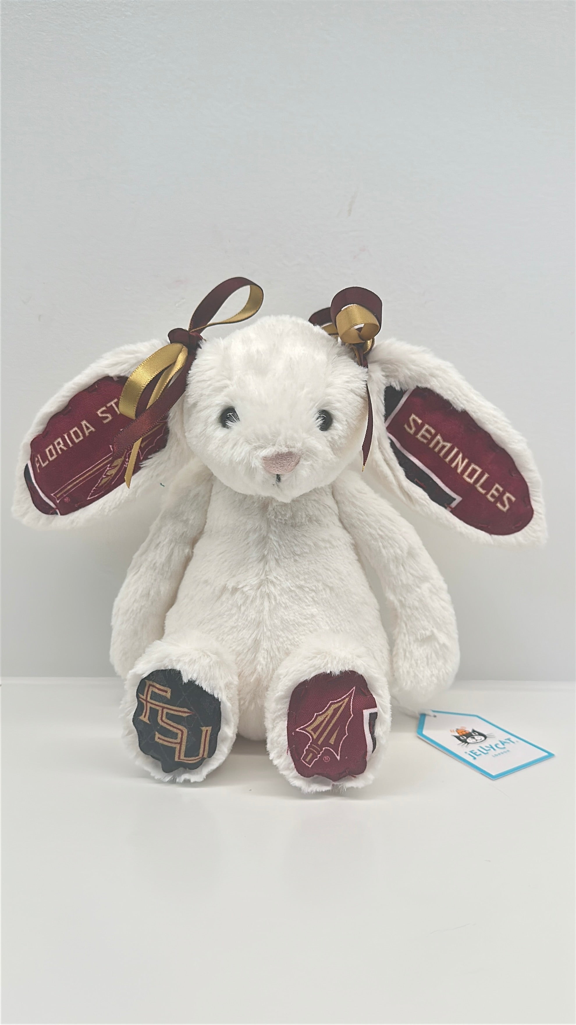 Florida State University Custom College Jellycat Bashful Bunny