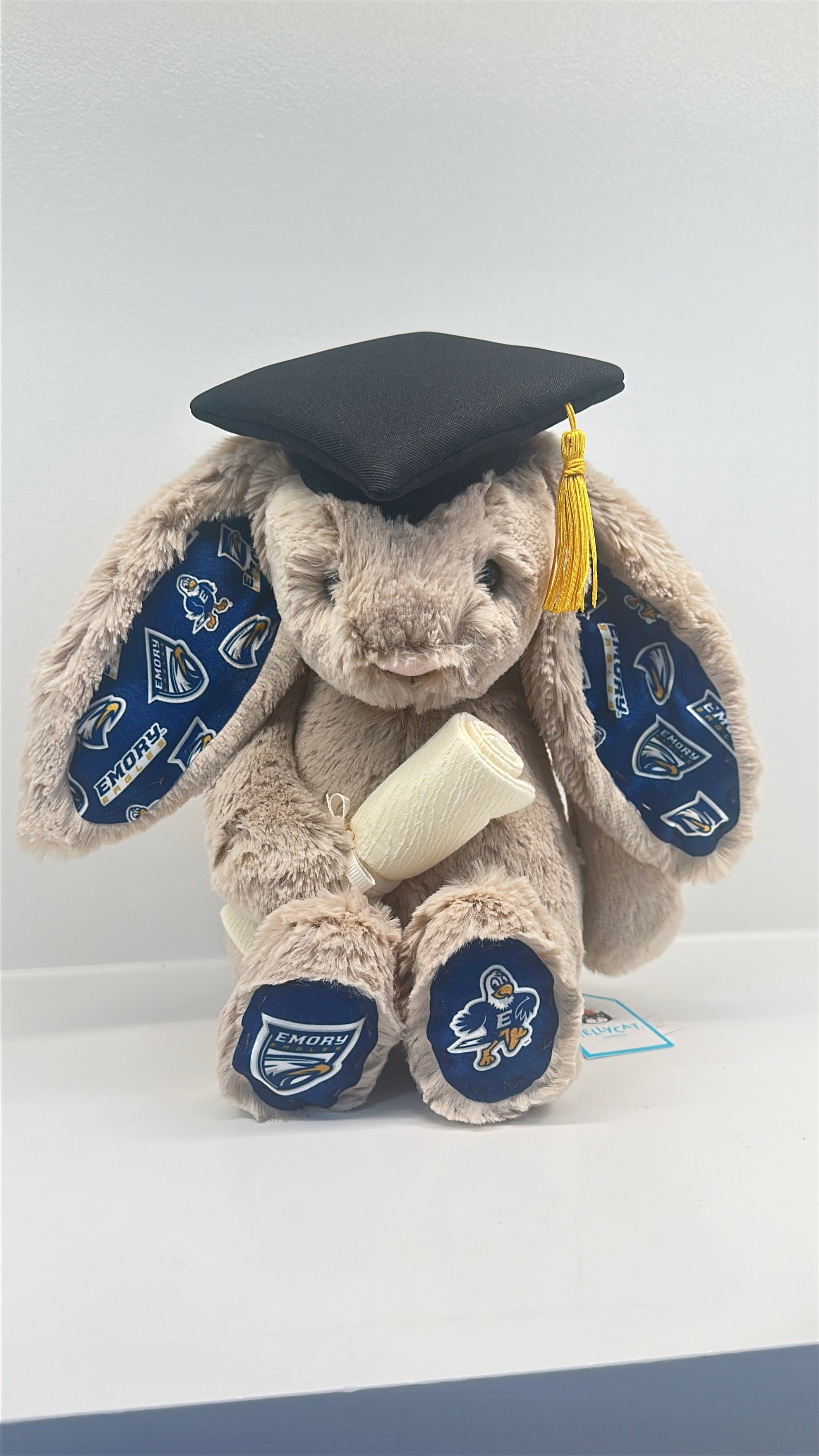Emory University Fully Custom College Jellycat Bunny