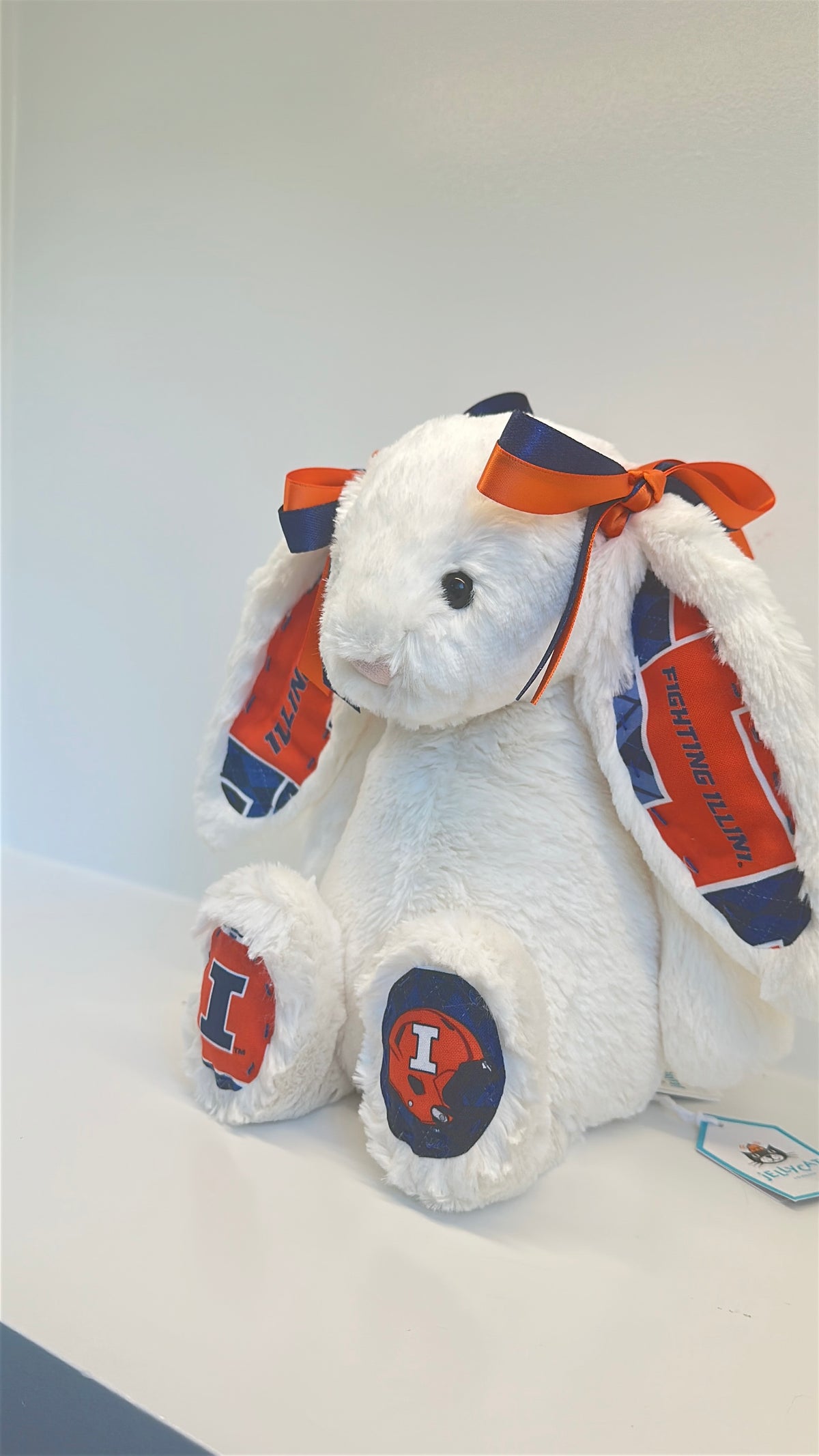 Illinois Fighting Illini College Jellycat Bunny