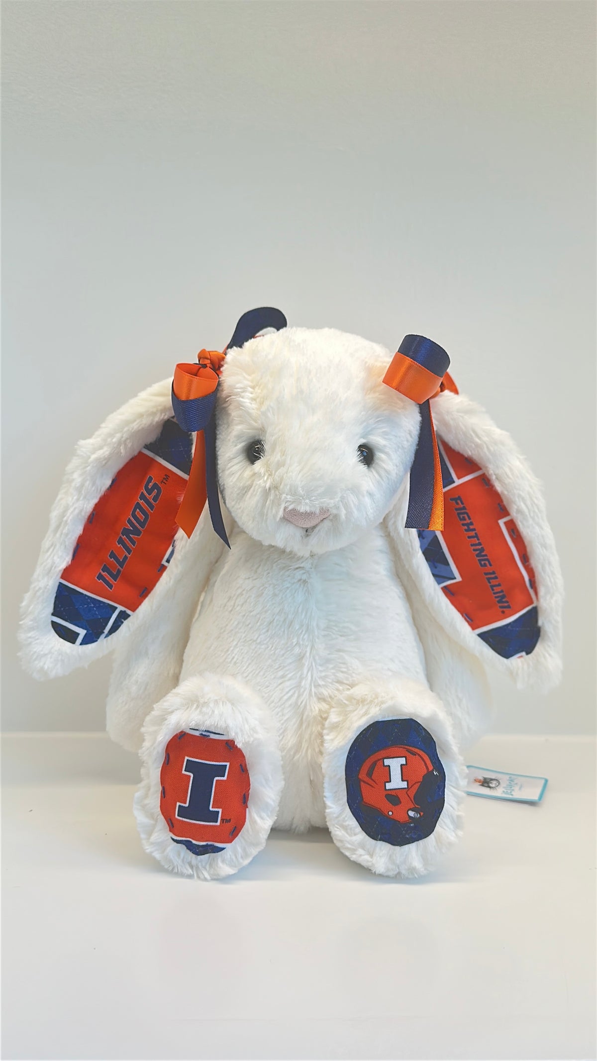 Illinois Fighting Illini College Jellycat Bunny