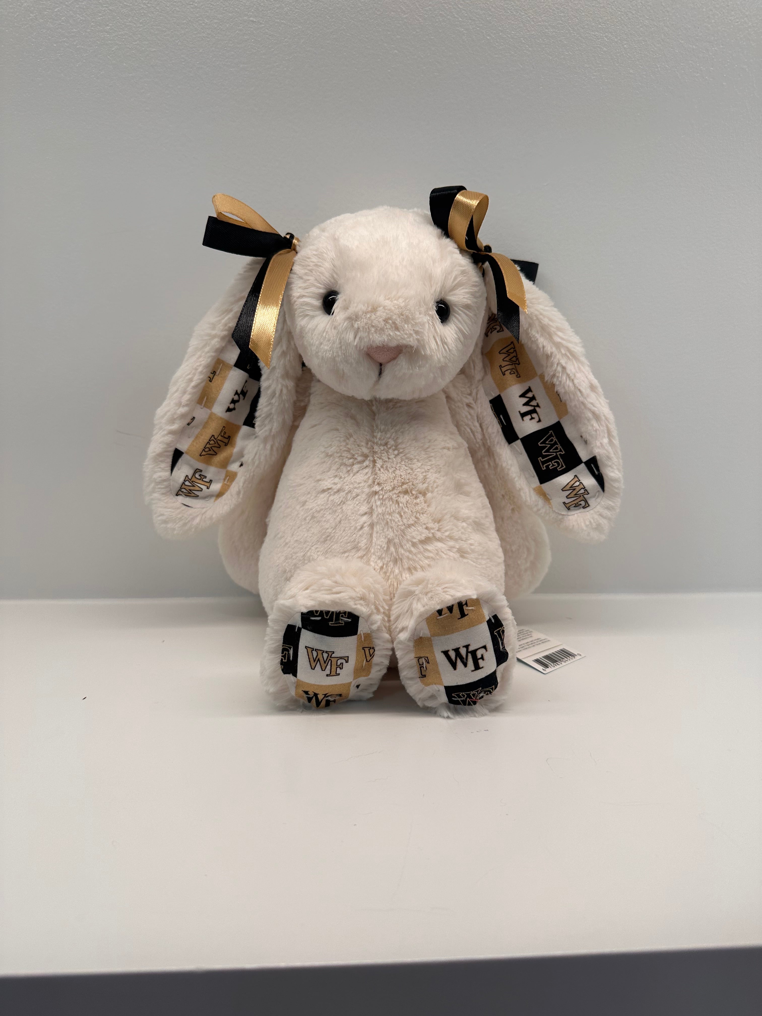 Custom College Jellycat Bashful Bunny