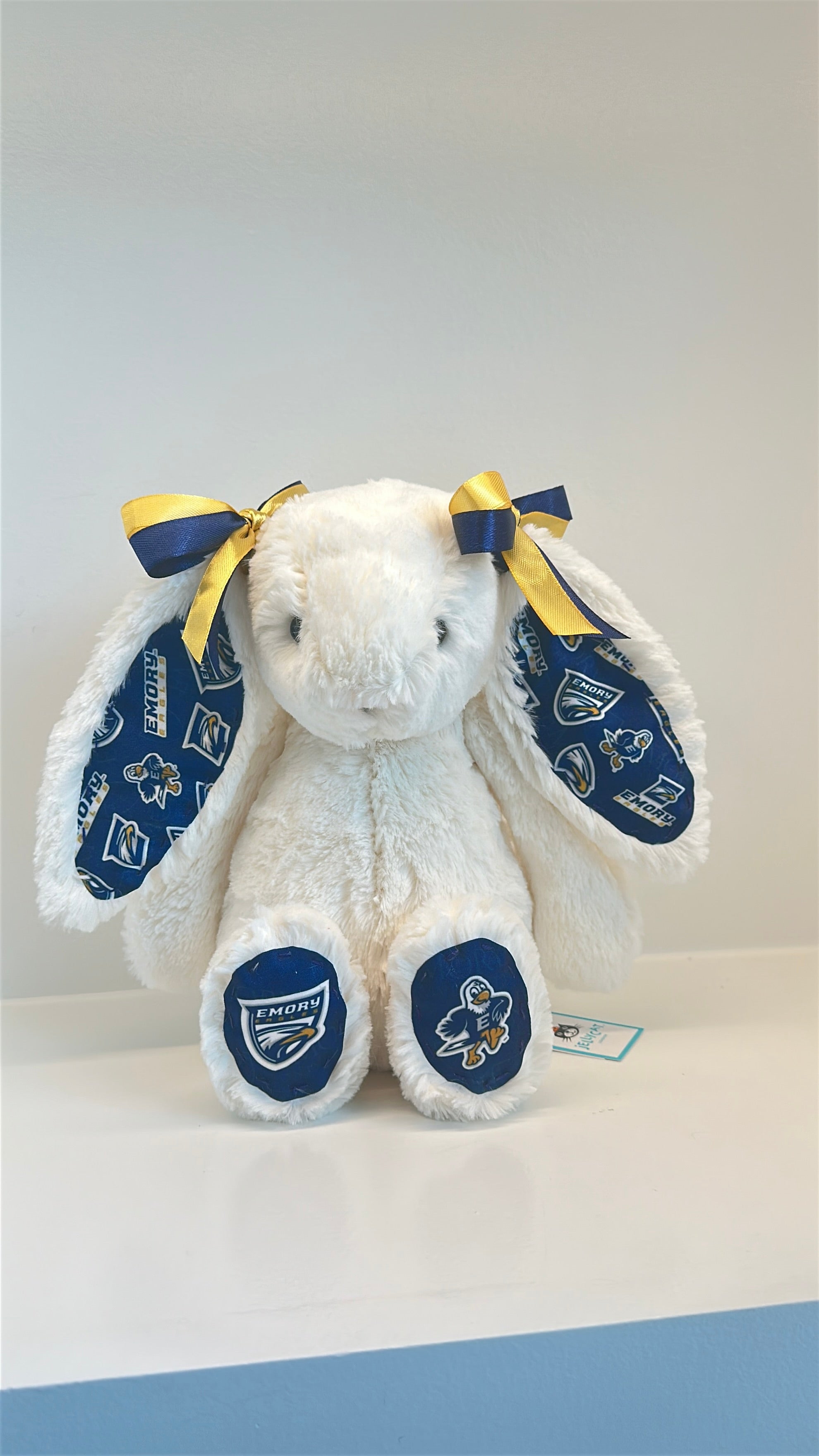 Emory University Fully Custom College Jellycat Bunny