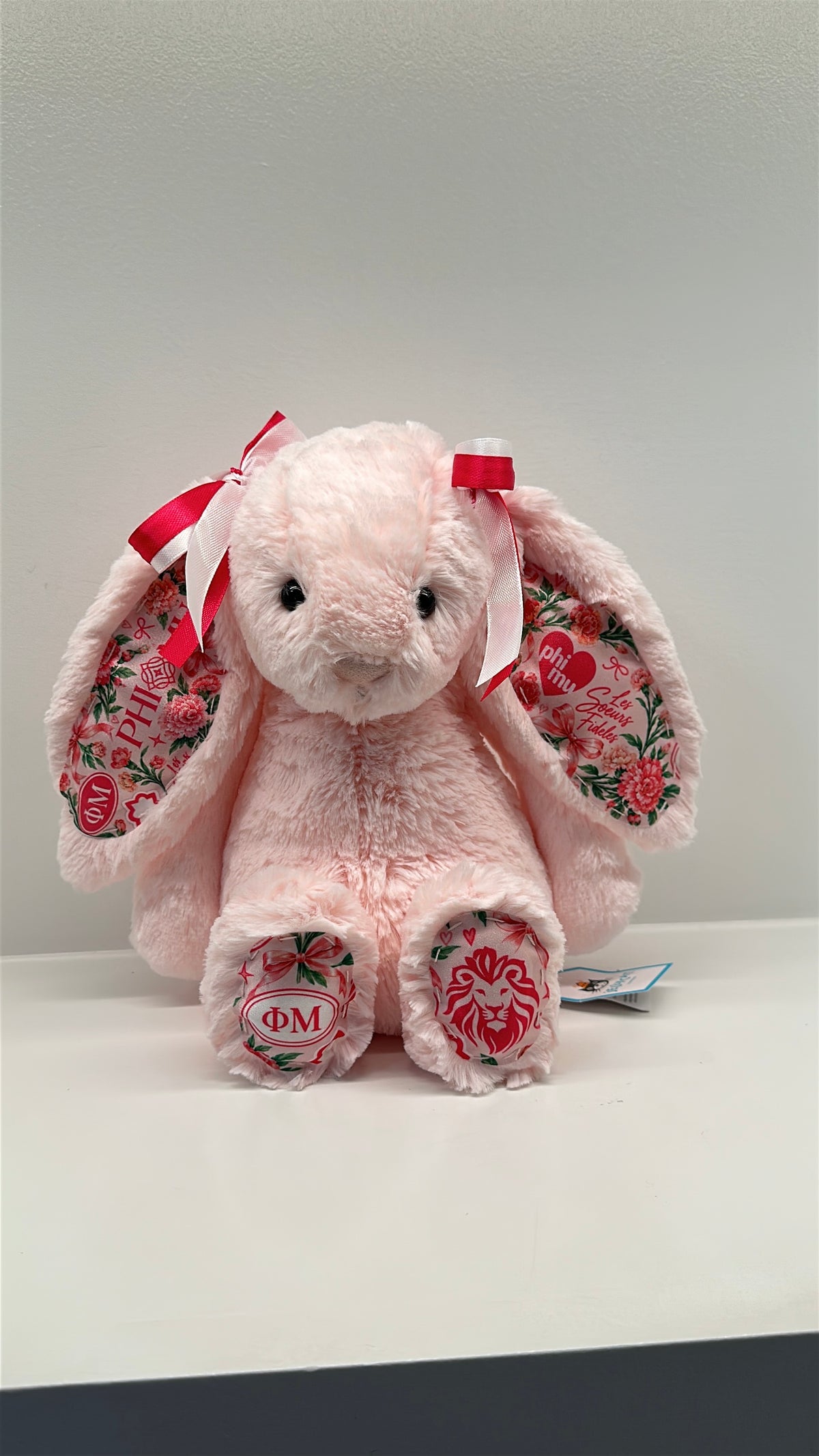 Phi Mu Sorority Jellycat Bunny
