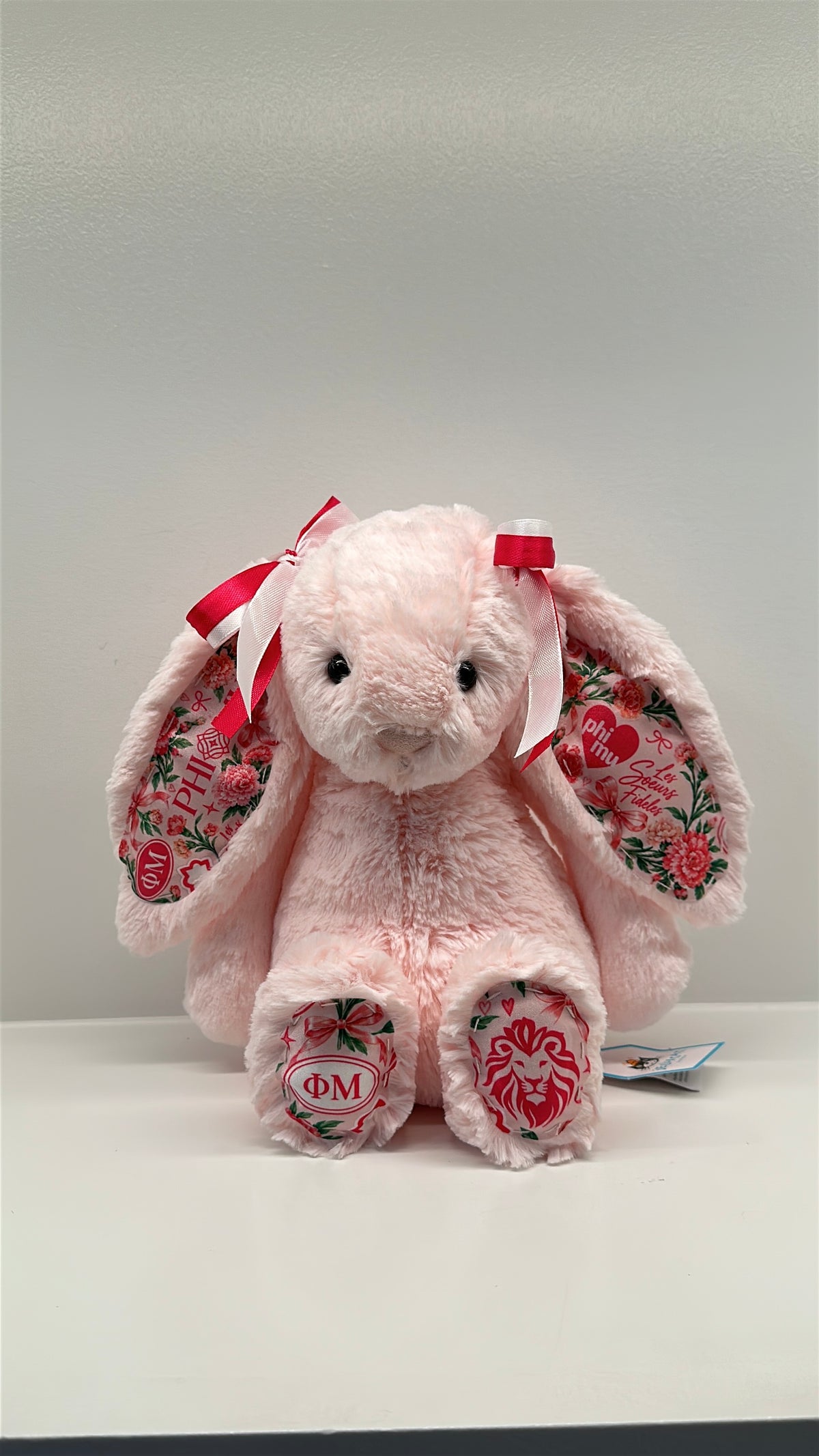 Phi Mu Sorority Jellycat Bunny