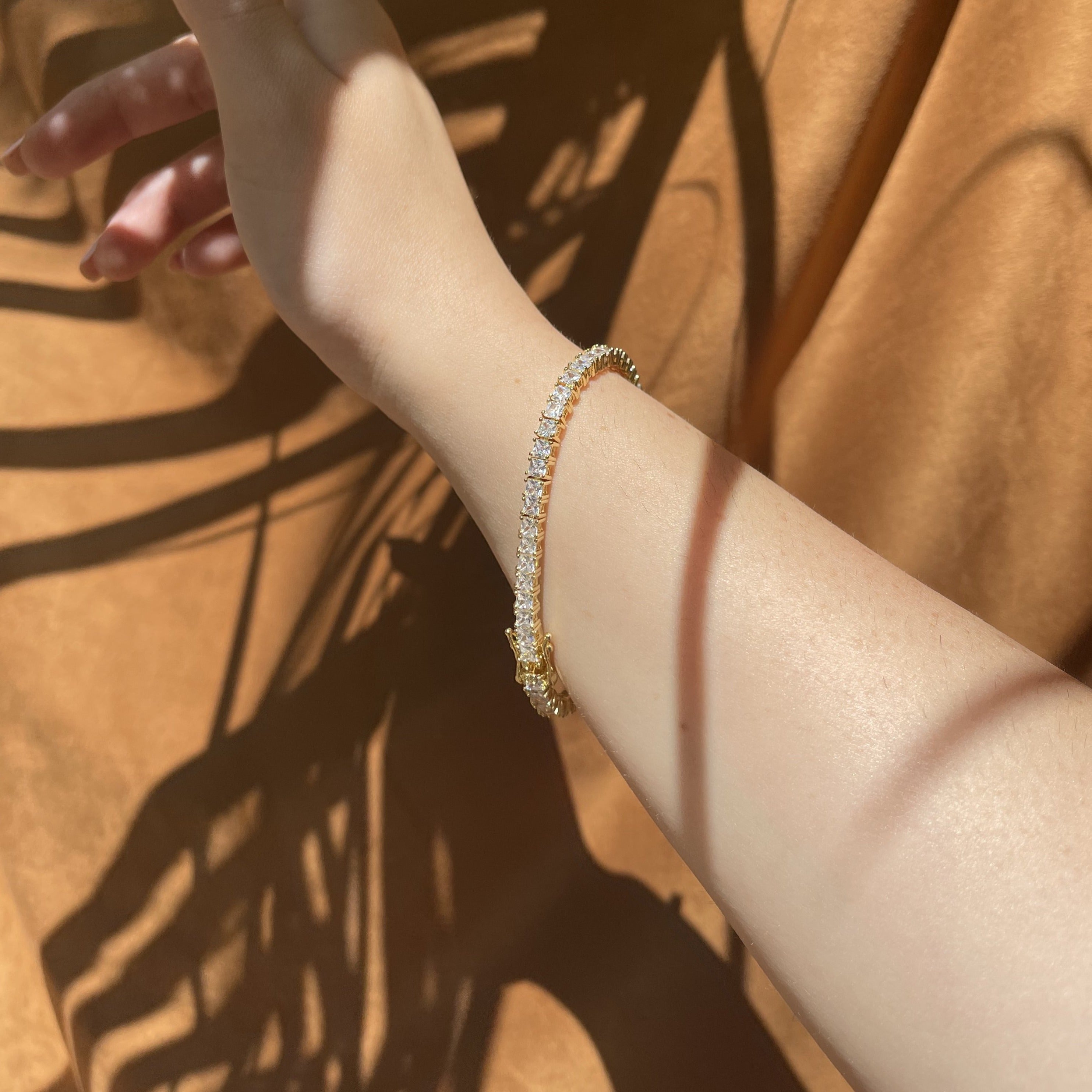 Views & Co LUXE Tennis Necklace and Bracelet Set