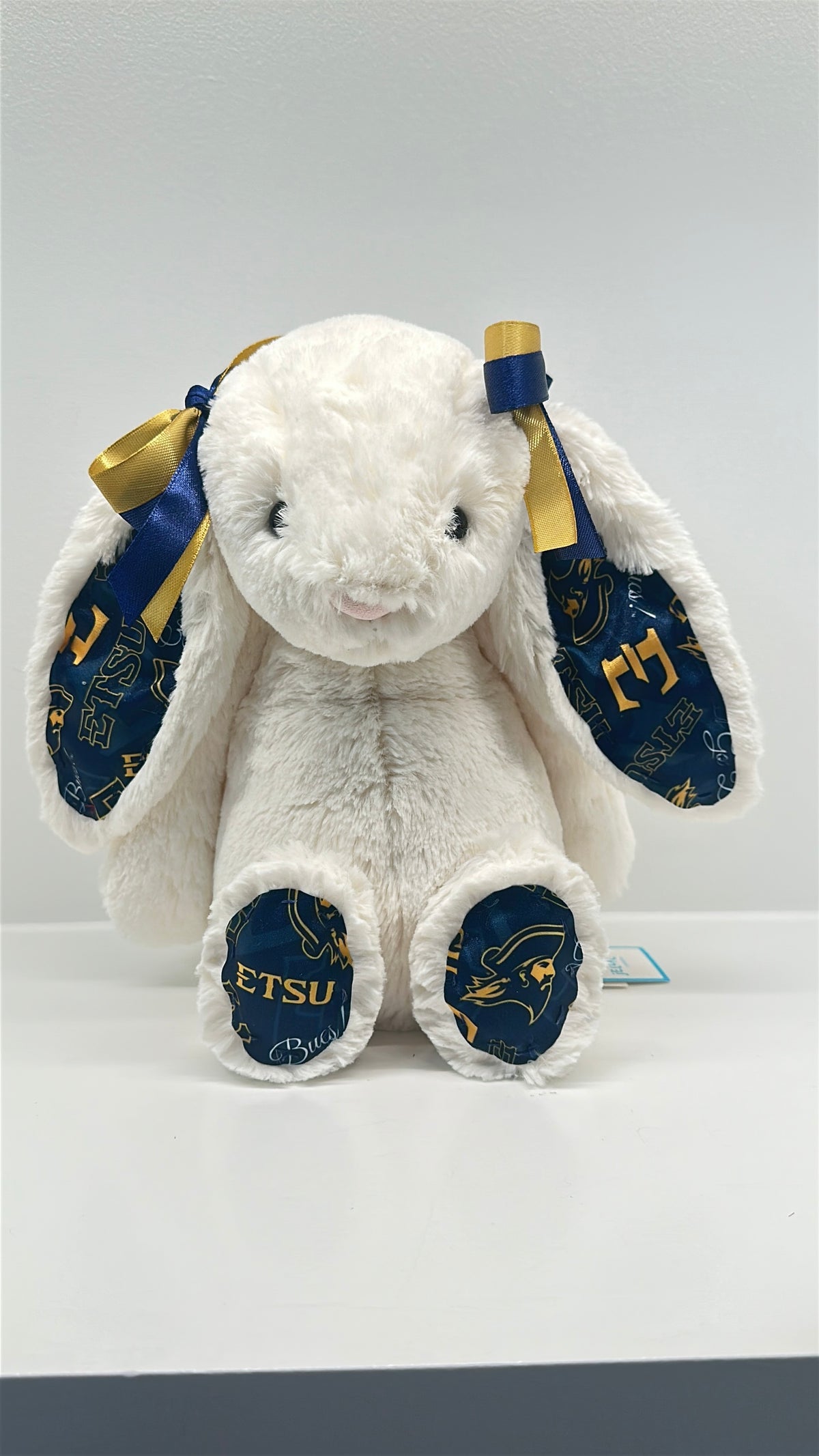 East Tennessee State University (ETSU) Custom Jellycat Bunny