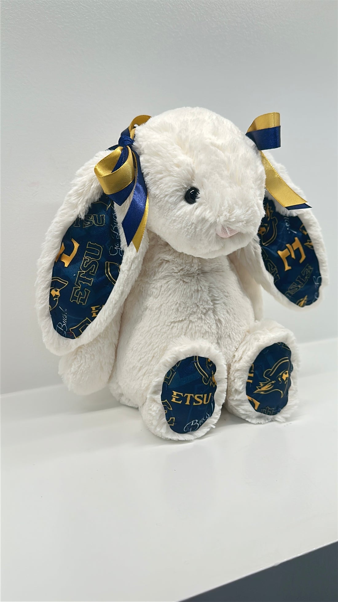 East Tennessee State University (ETSU) Custom Jellycat Bunny