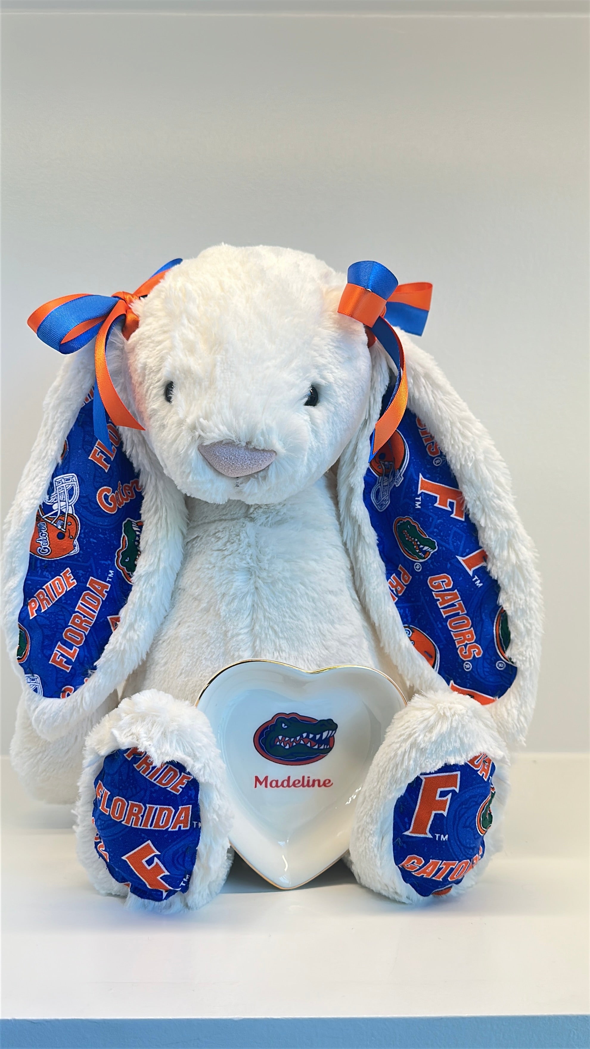 University of Florida Custom College Jellycat Bashful Bunny