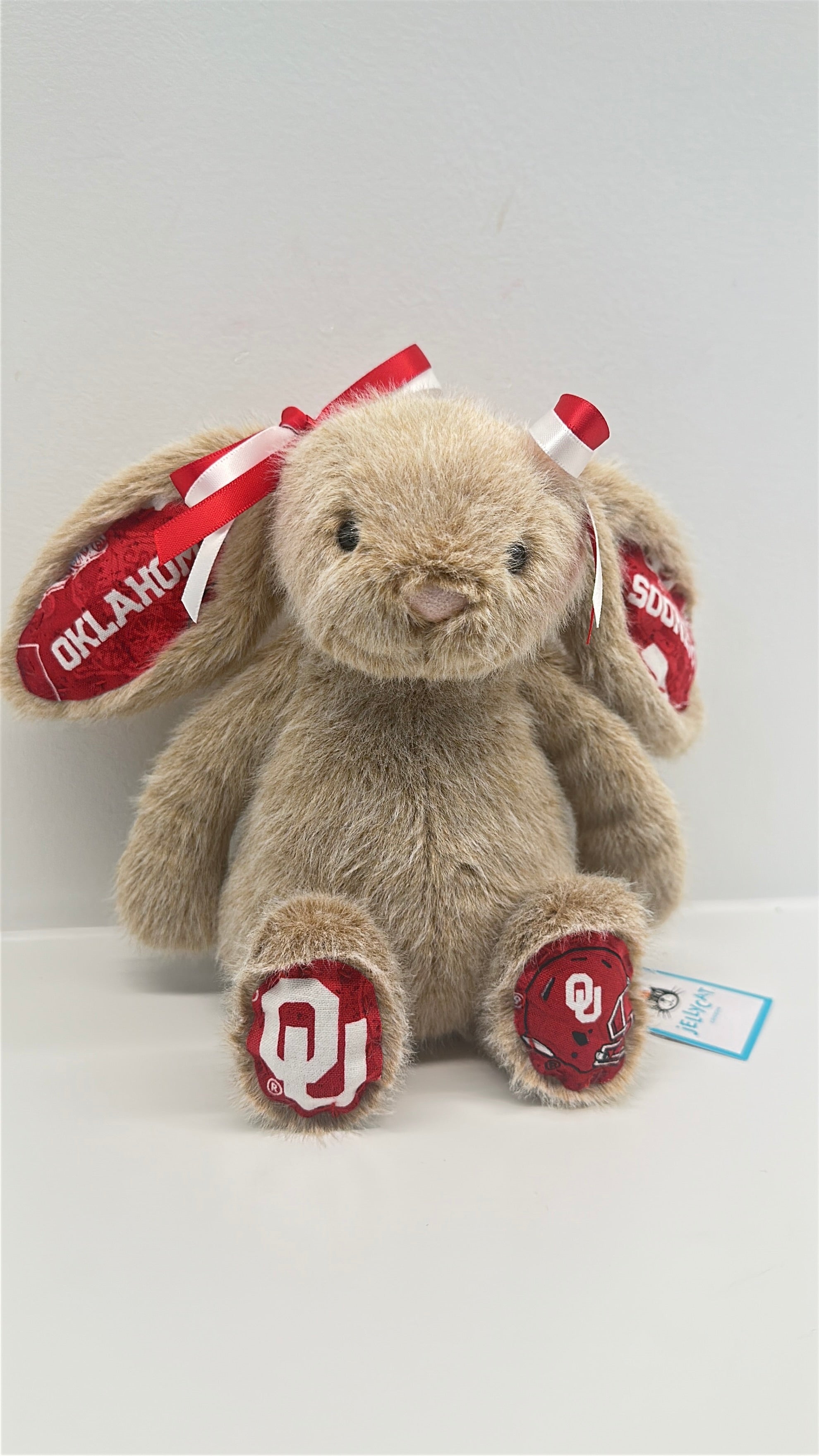 University of Oklahoma College Jellycat Bunny