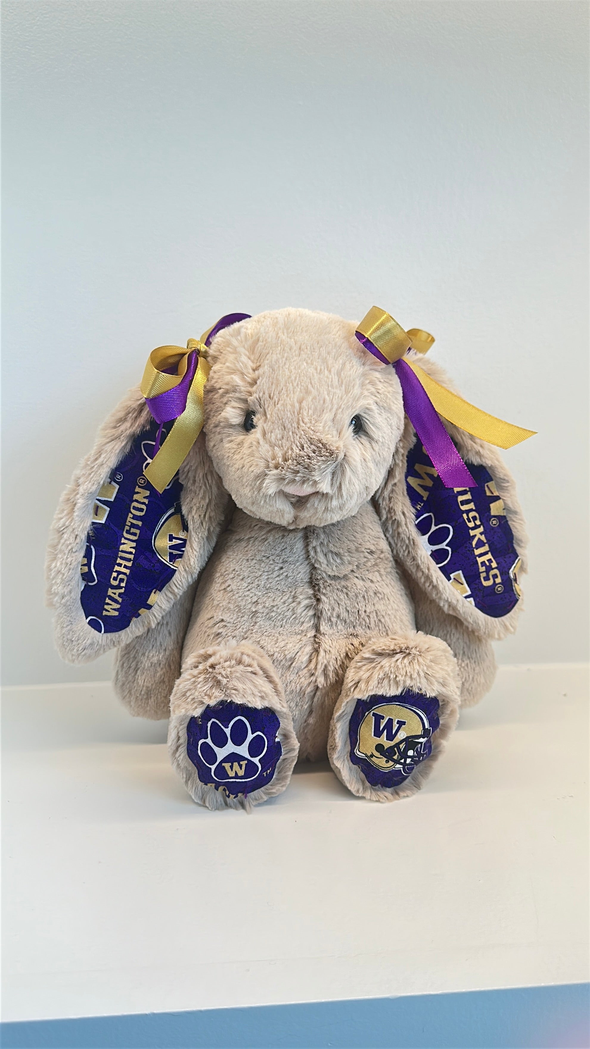 University of Washington College Jellycat Bunny