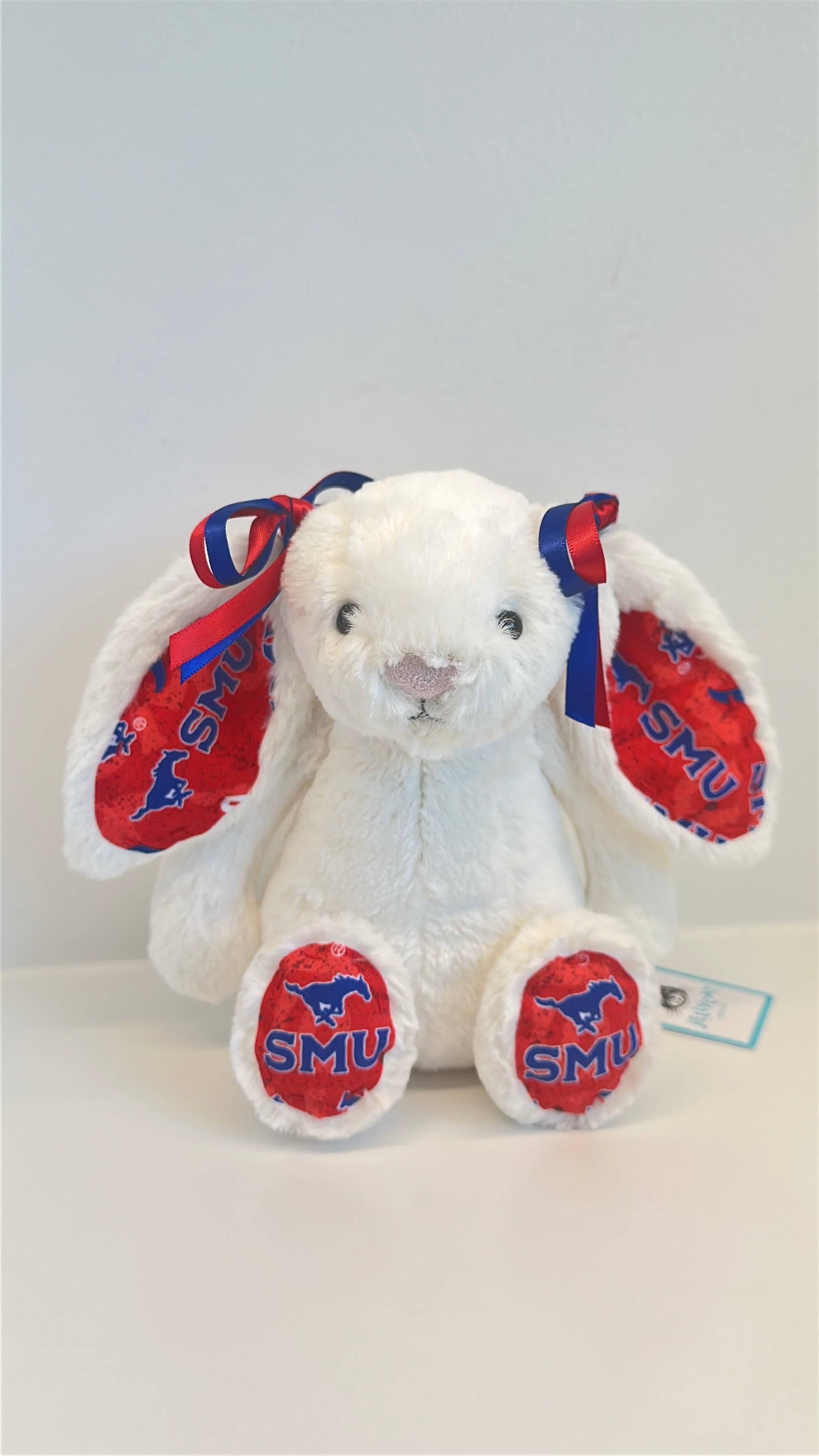 Southern Methodist University (SMU) College Jellycat Bunny