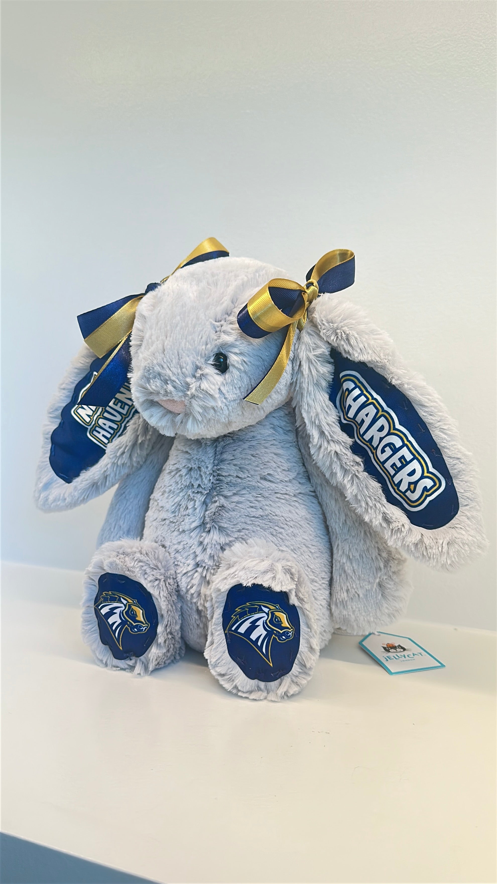University of New Haven Fully Custom Jellycat Bunny
