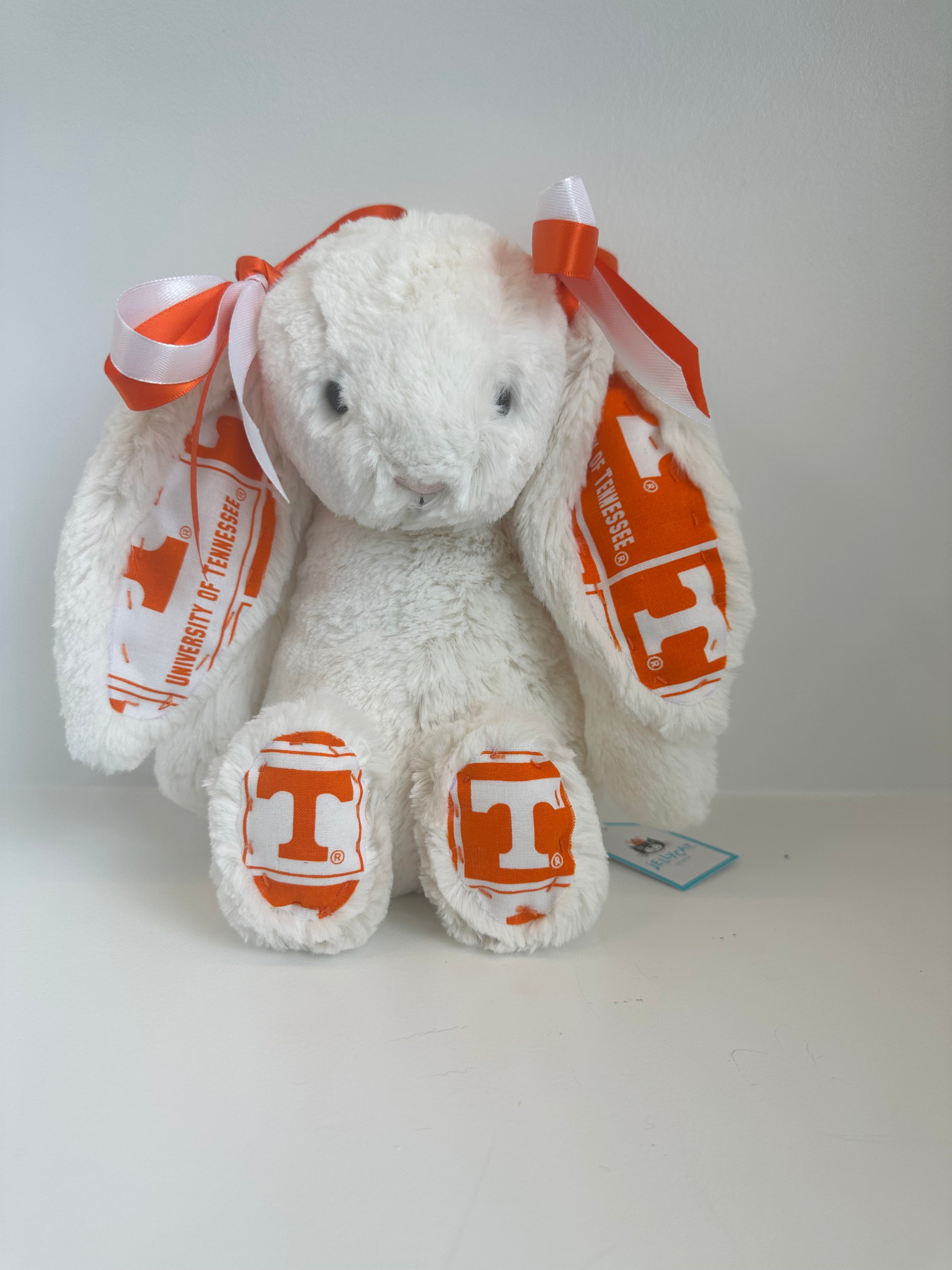 University of Tennessee Custom College Jellycat Bashful Bunny