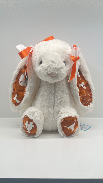 University of Texas at Austin Custom College Jellycat Bashful Bunny