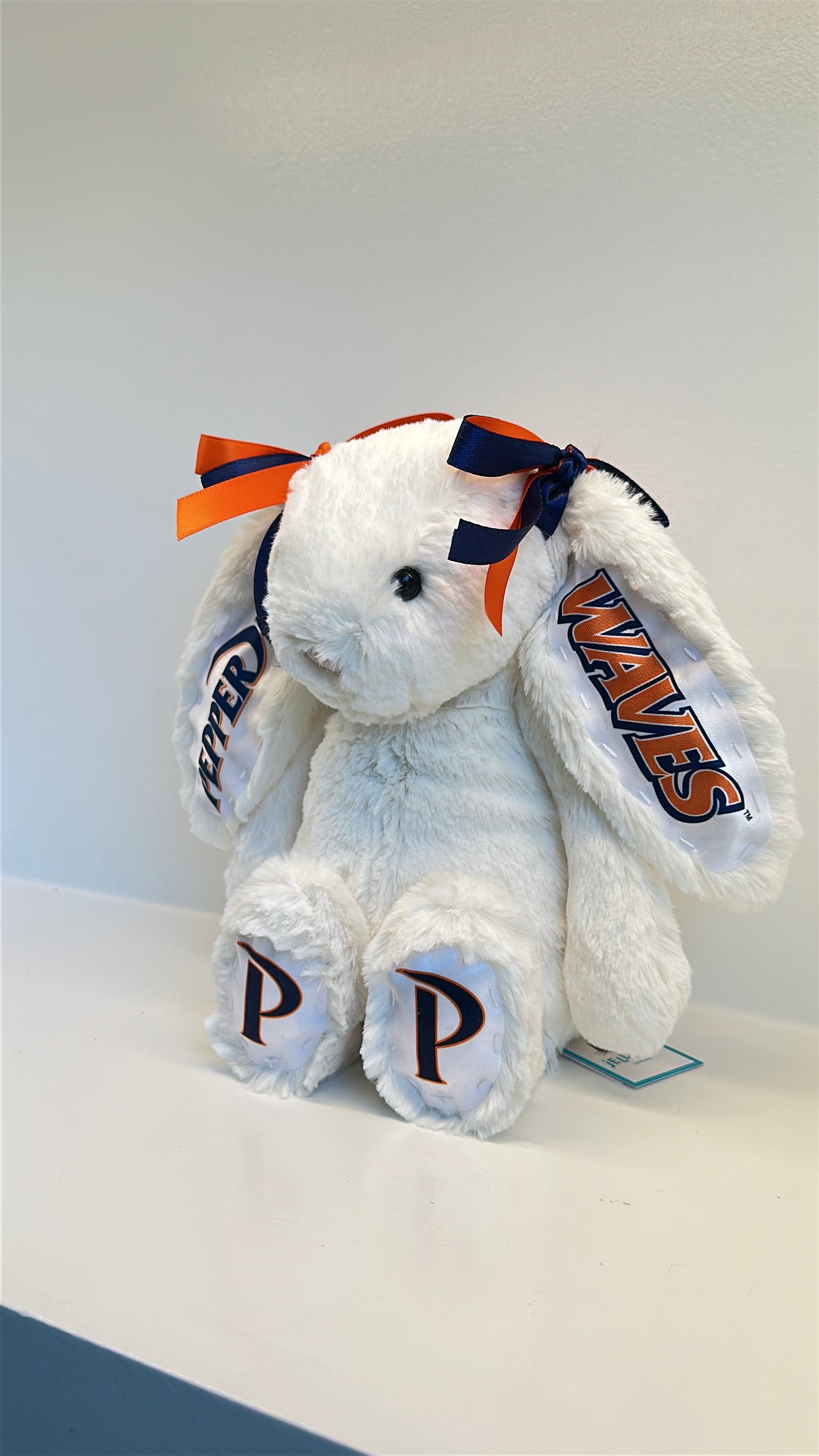 Pepperdine University Fully Custom Jellycat Bunny