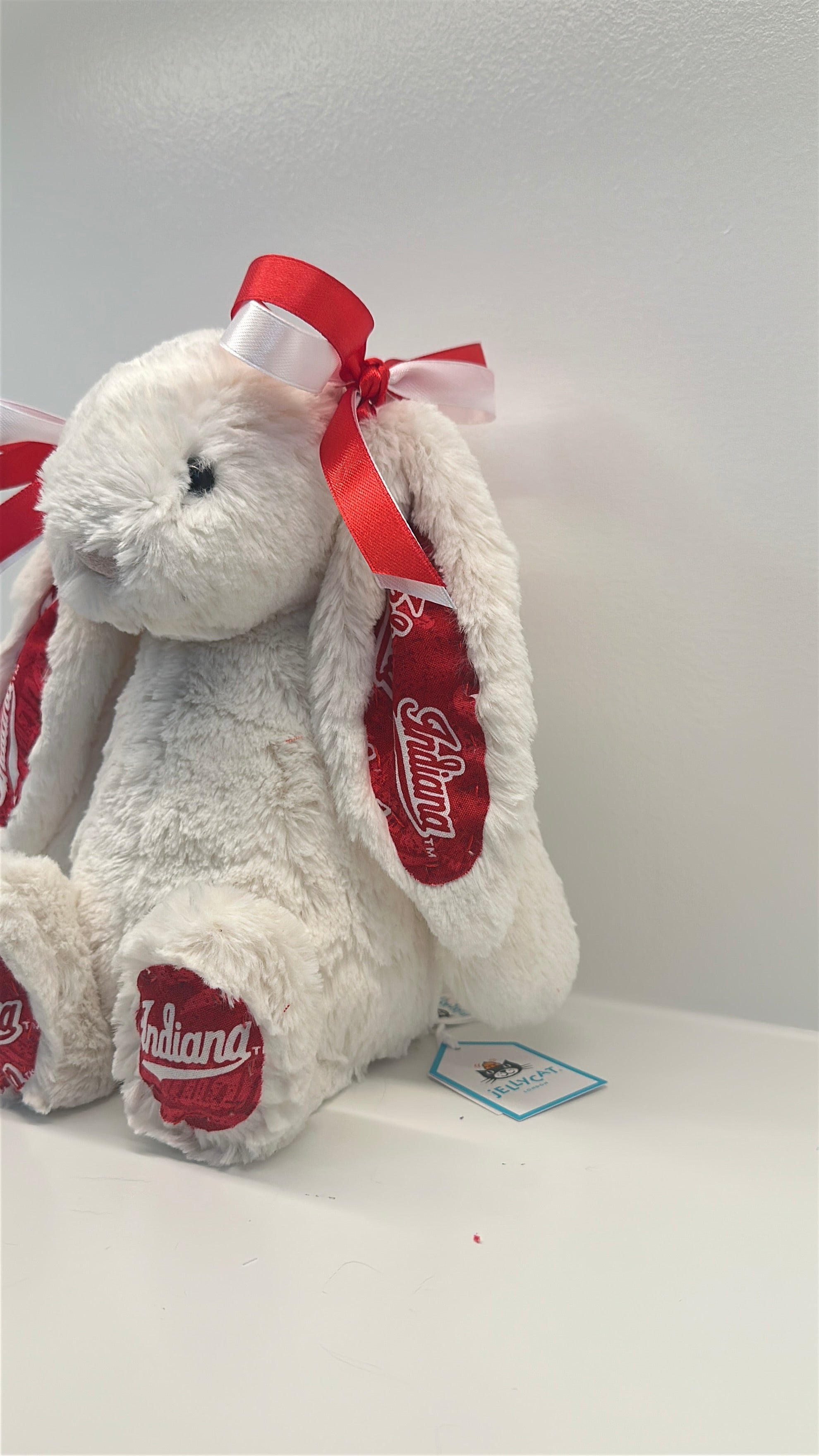 Indiana University Custom College Jellycat Bashful Bunny