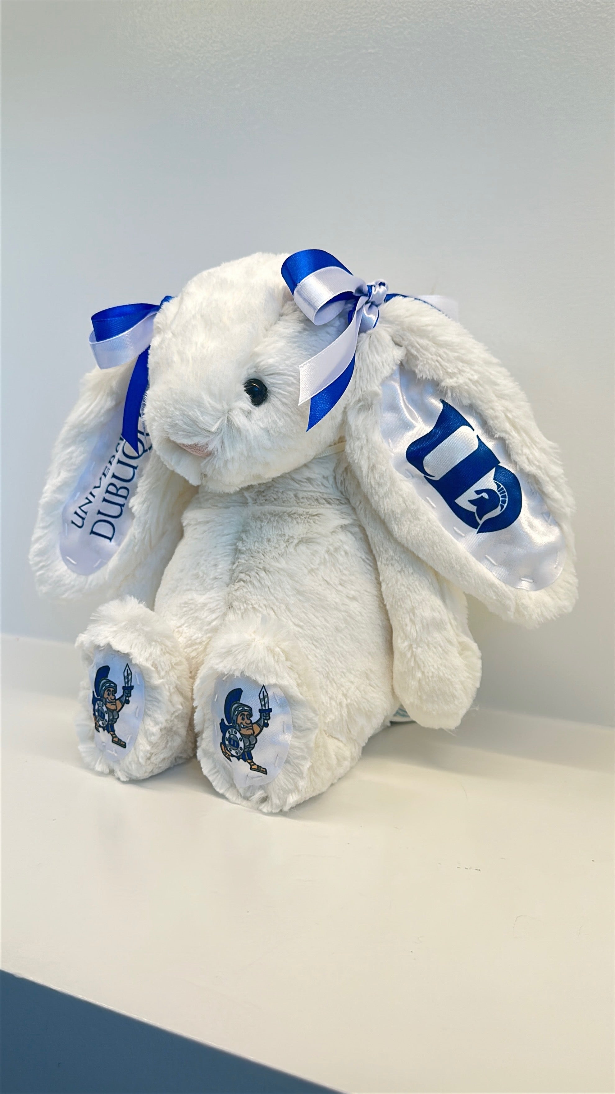 University of Dubuque Fully Custom College Jellycat Bunny