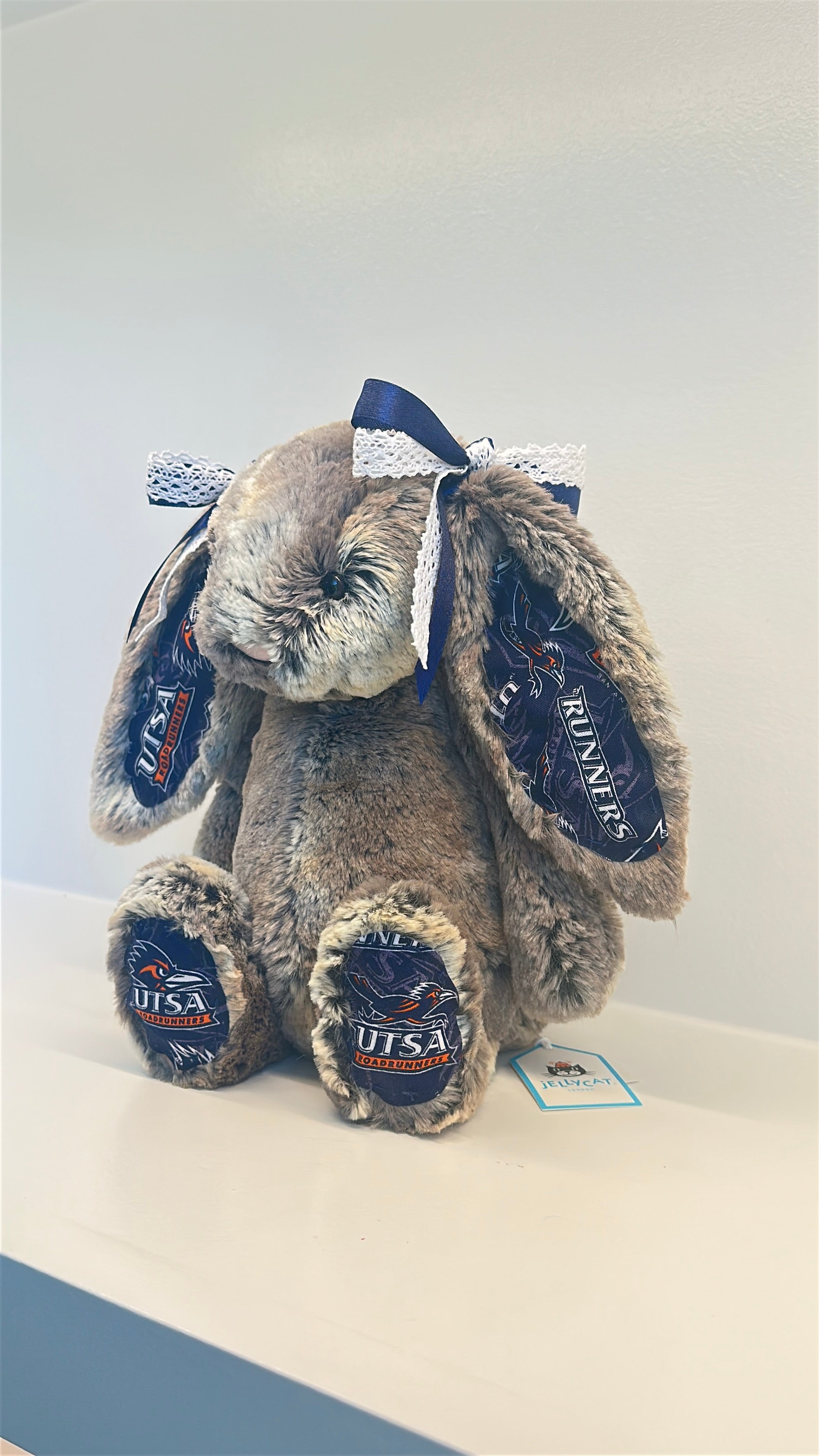 University of Texas at San Antonio (UTSA) College Jellycat Bunny