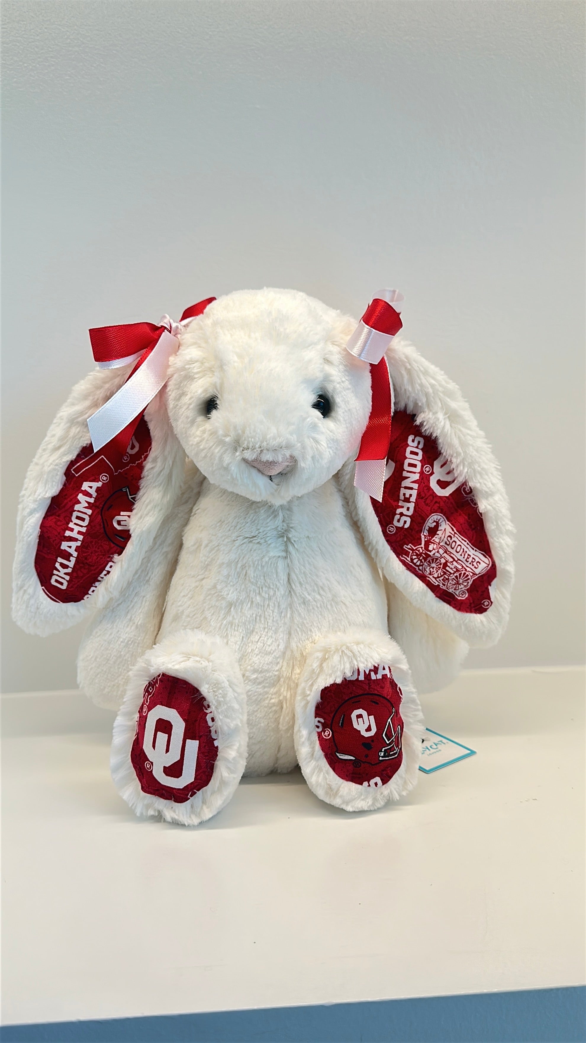 University of Oklahoma College Jellycat Bunny