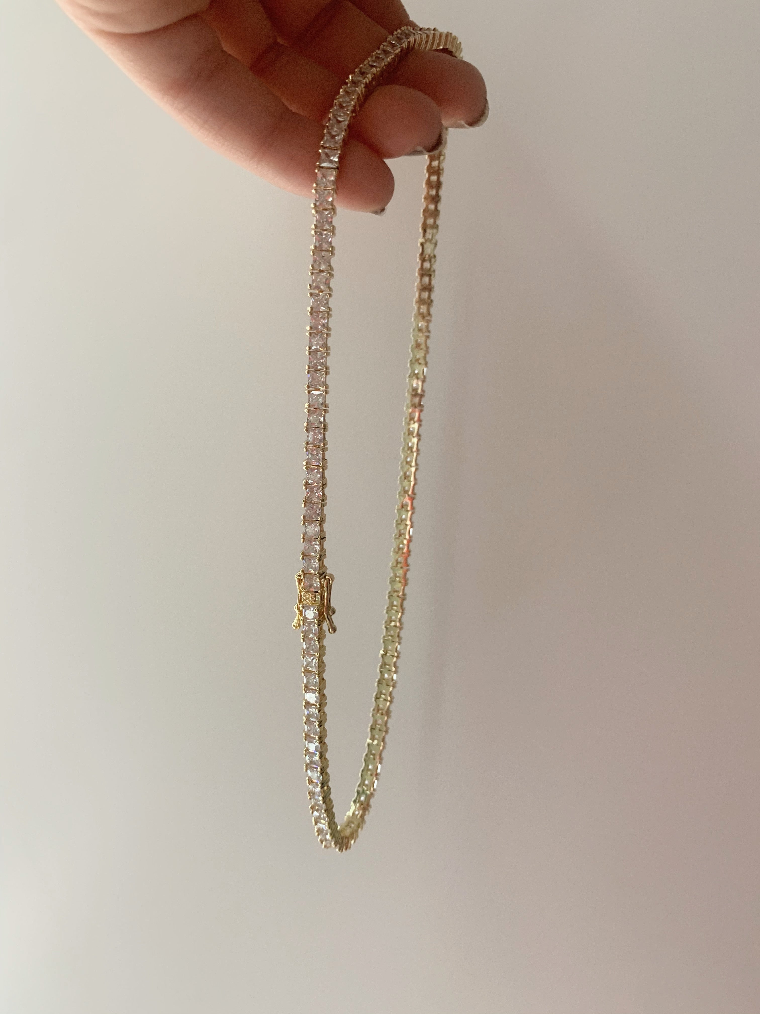 Views & Co LUXE Tennis Necklace and Bracelet Set