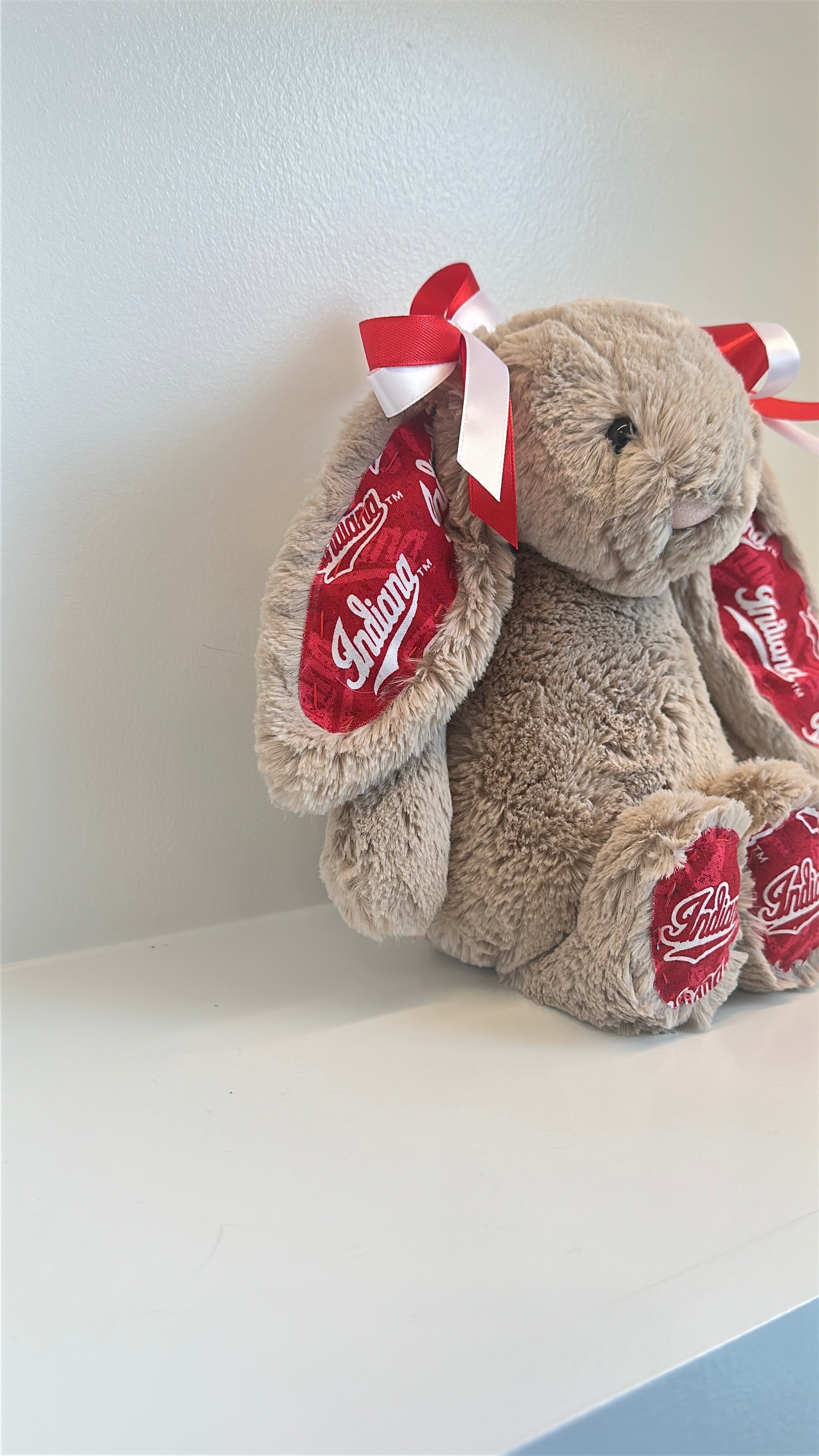 Indiana University Custom College Jellycat Bashful Bunny