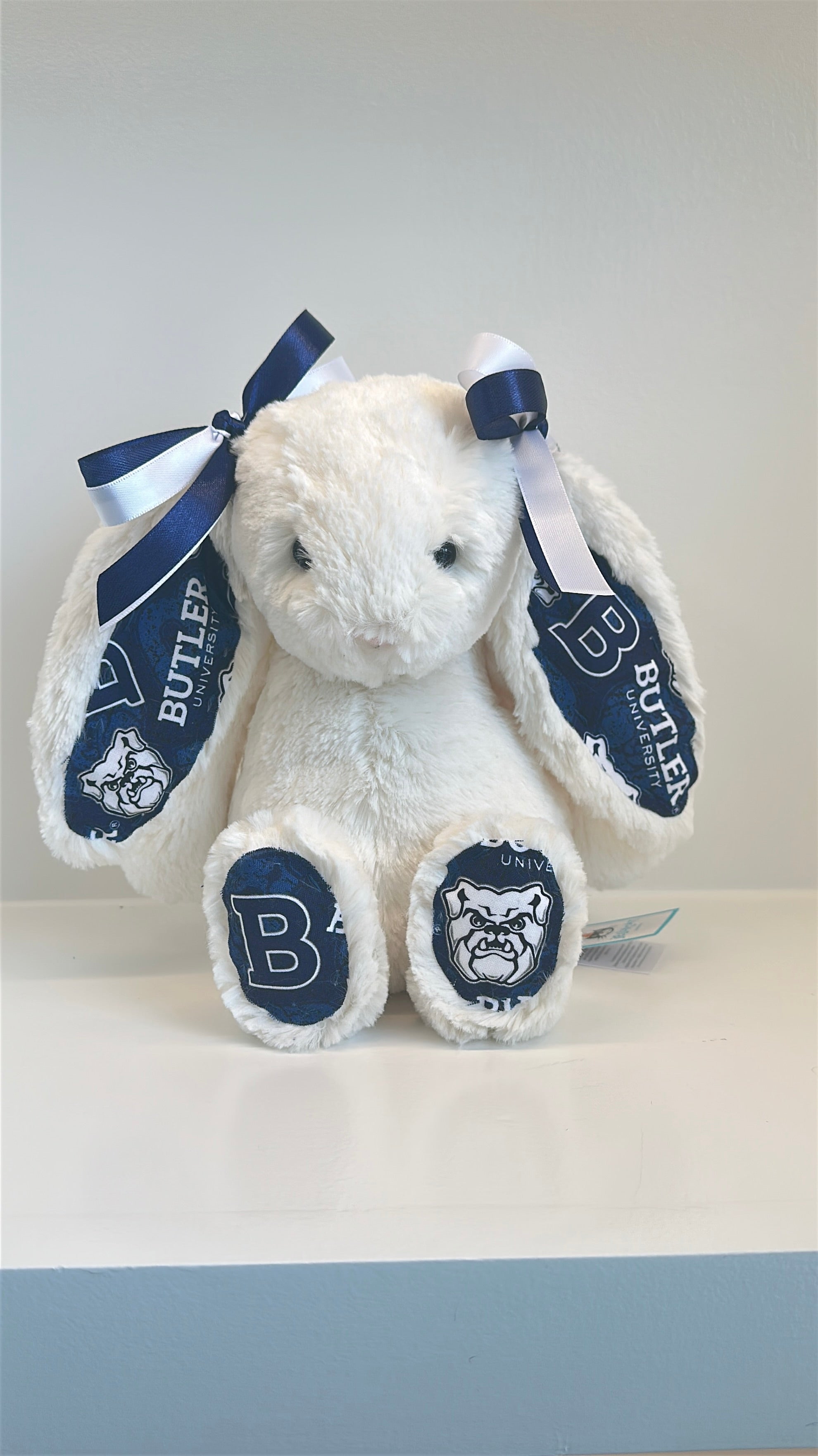 Butler University Custom College Jellycat Bashful Bunny