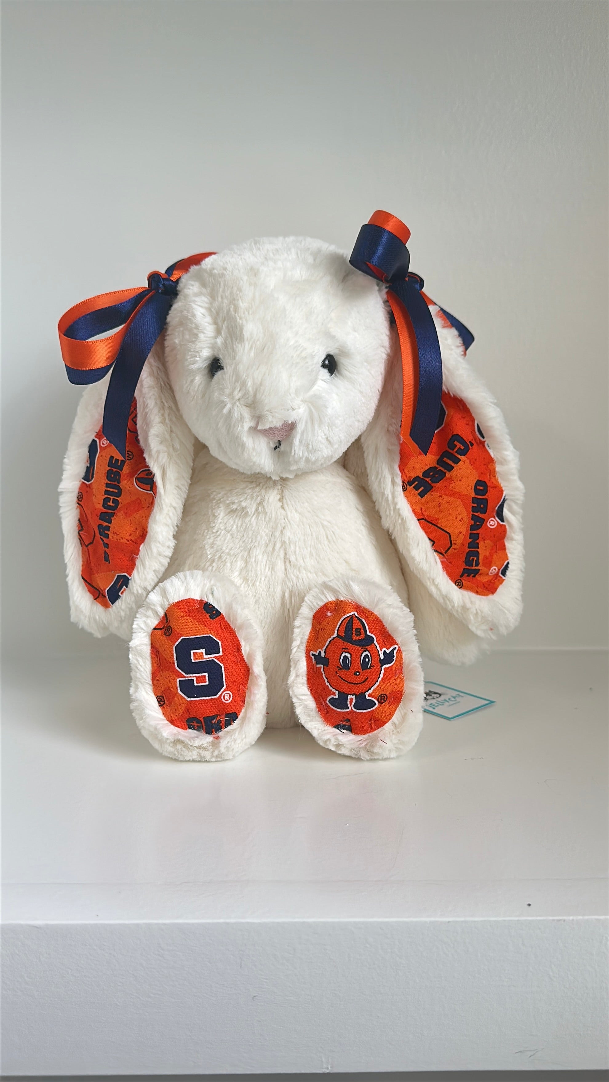 Custom College Jellycat Bashful Bunny