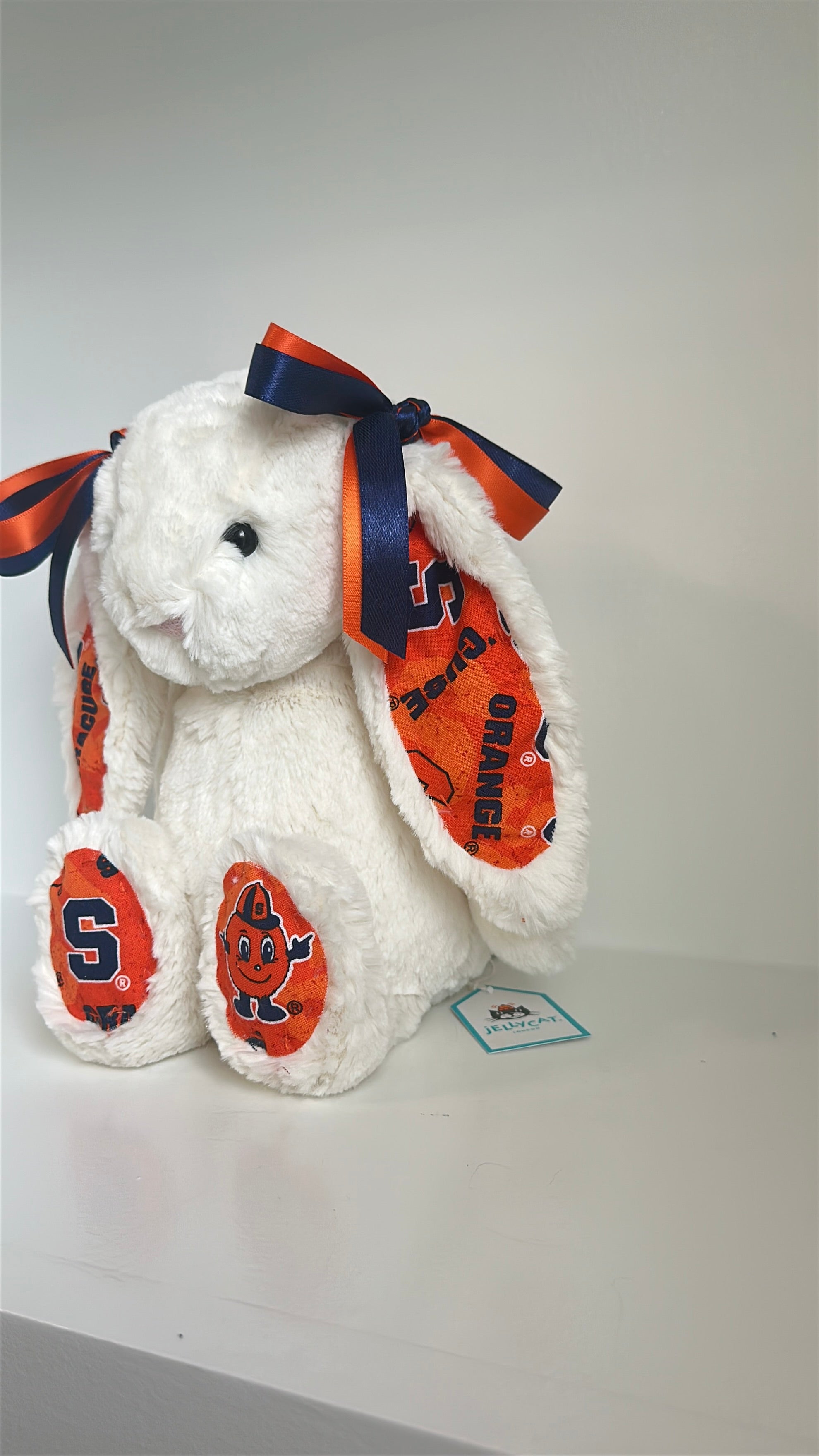 Custom College Jellycat Bashful Bunny