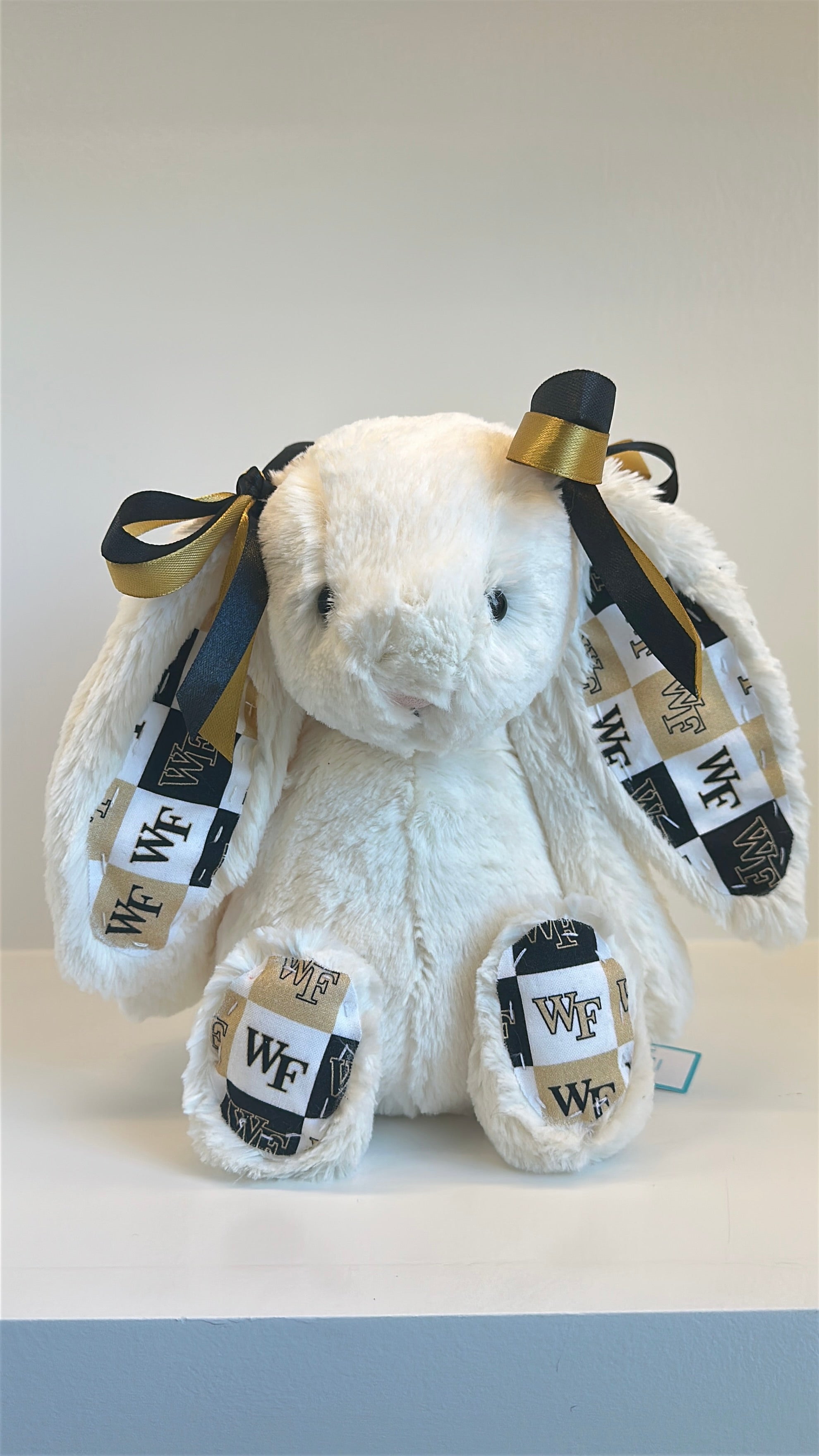 Custom College Jellycat Bashful Bunny