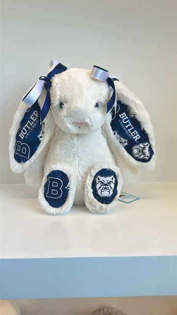 Butler University Custom College Jellycat Bashful Bunny