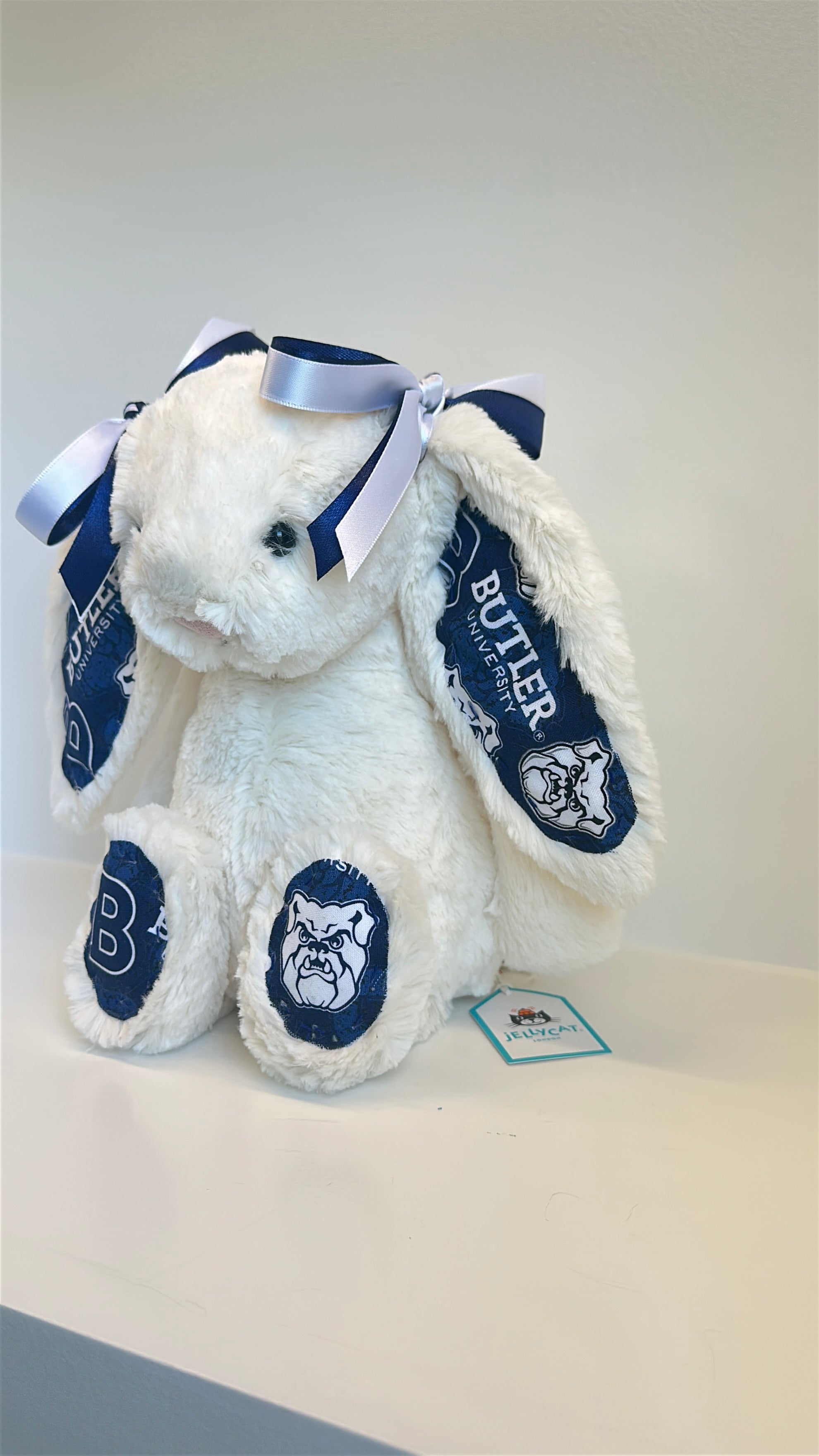 Butler University Custom College Jellycat Bashful Bunny