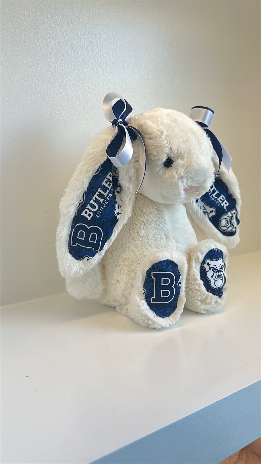 Butler University Custom College Jellycat Bashful Bunny