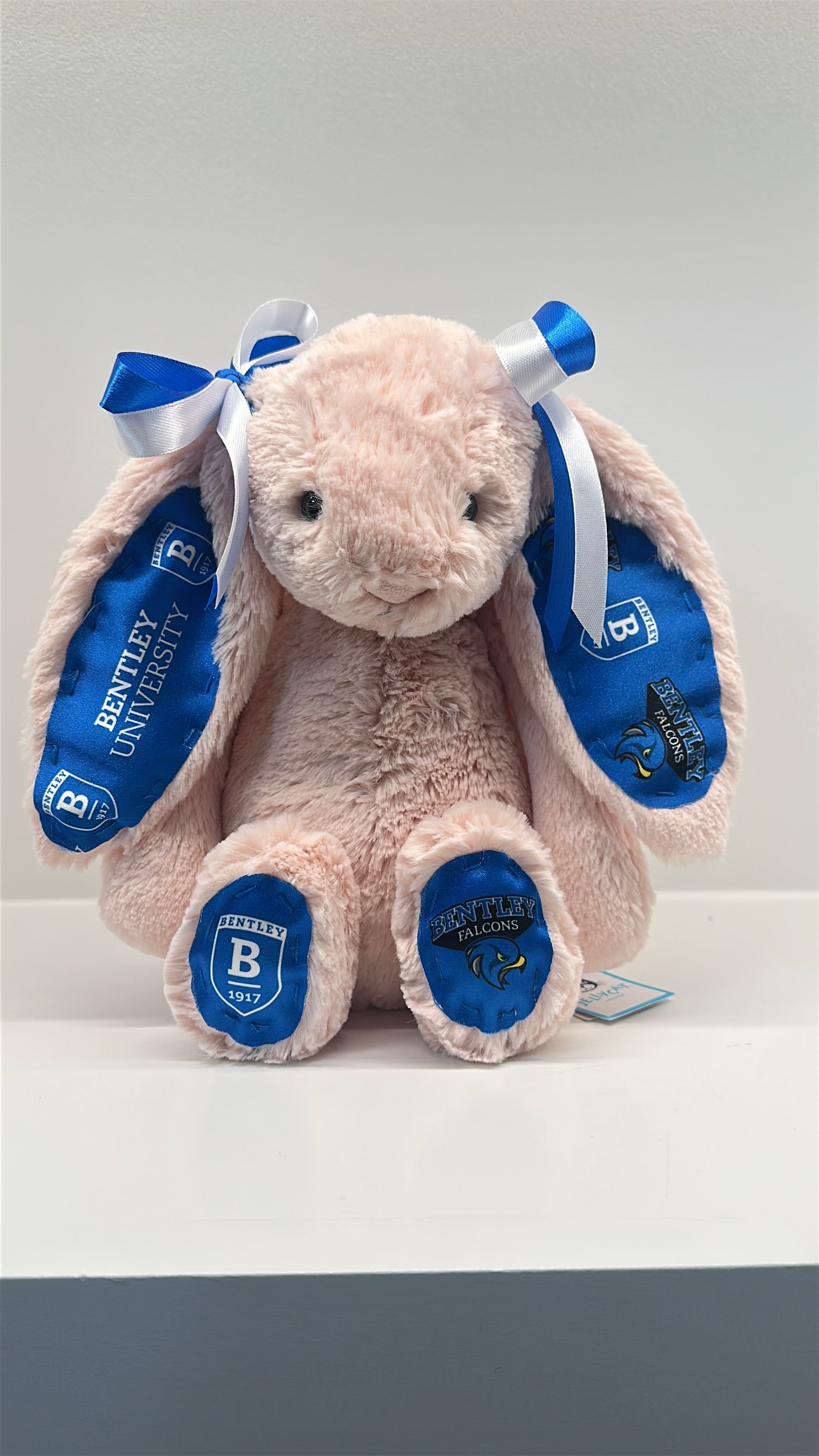 Custom College Jellycat Bashful Bunny