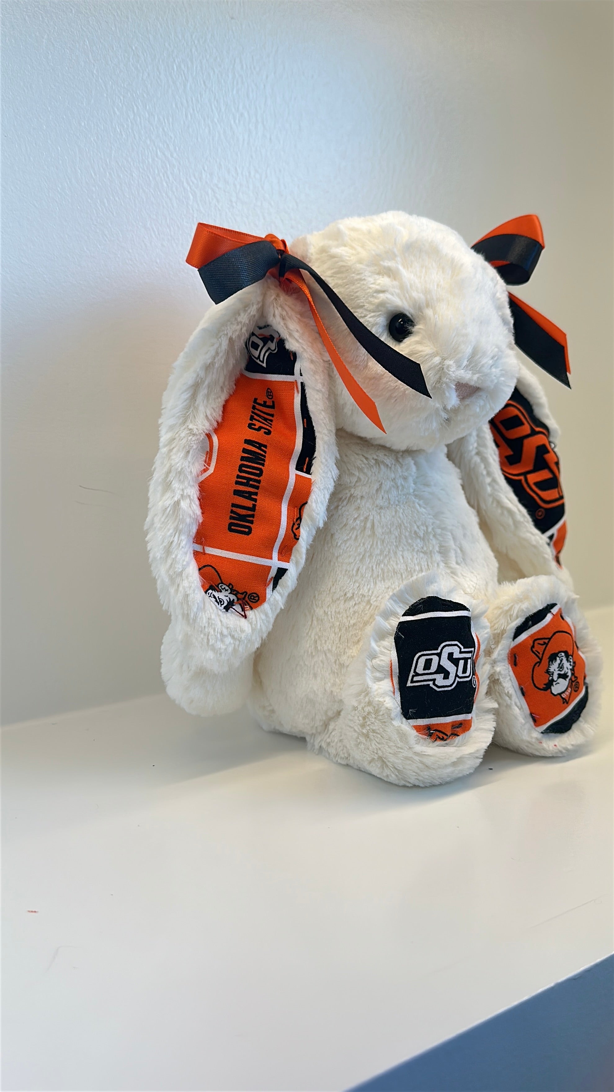 Oklahoma State University Custom College Jellycat Bashful Bunny