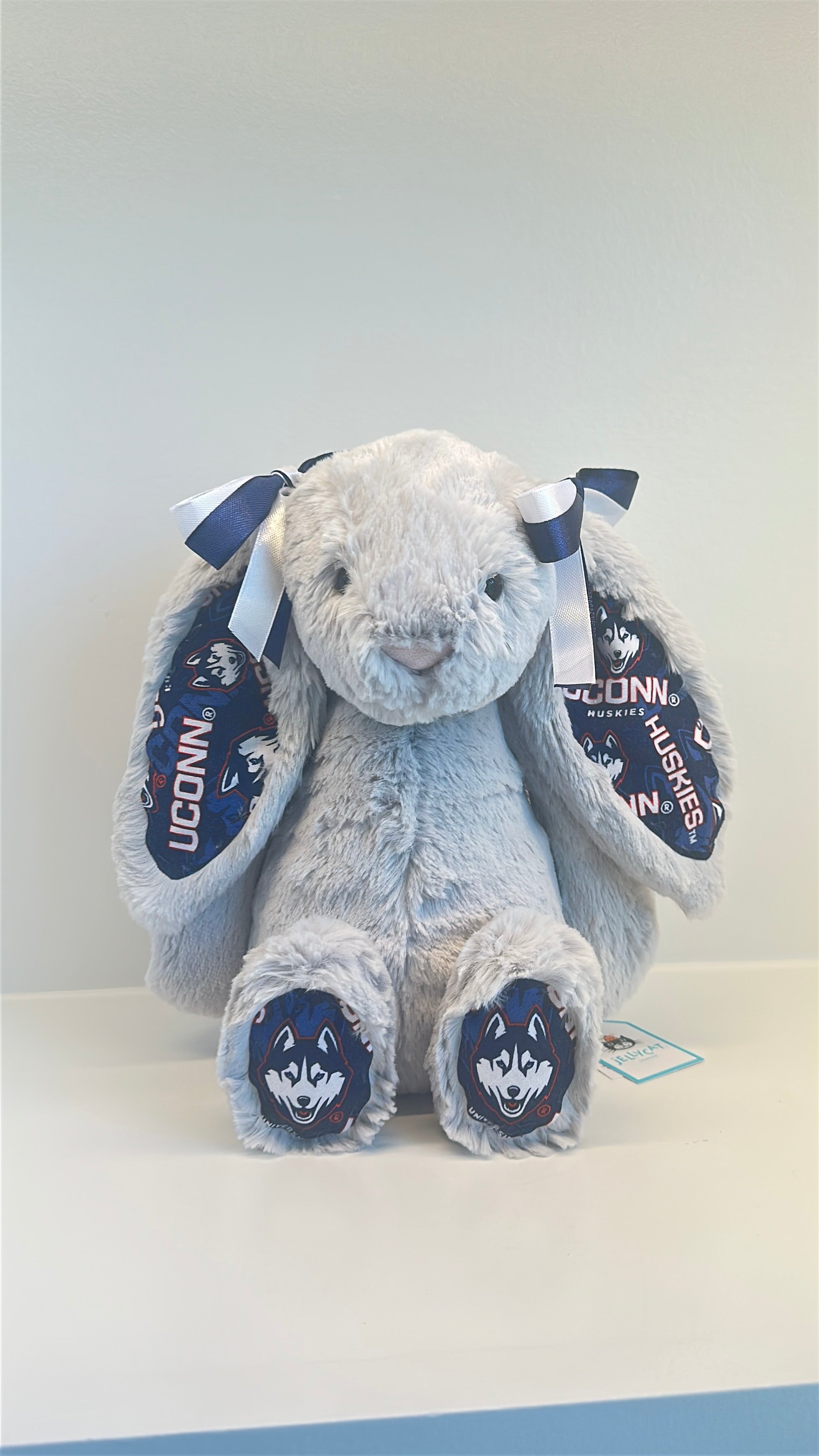 University of Connecticut (UConn) College Jellycat Bunny
