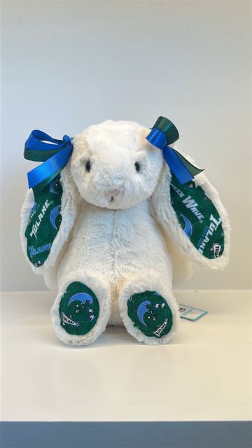 Tulane University Custom College Jellycat Bashful Bunny