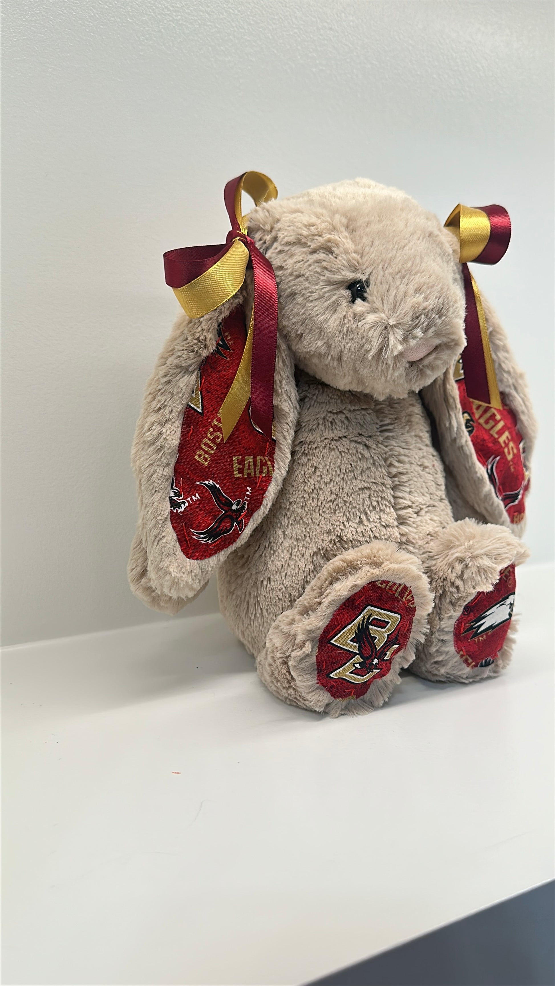 Beige Bashful Boston College Jellycat